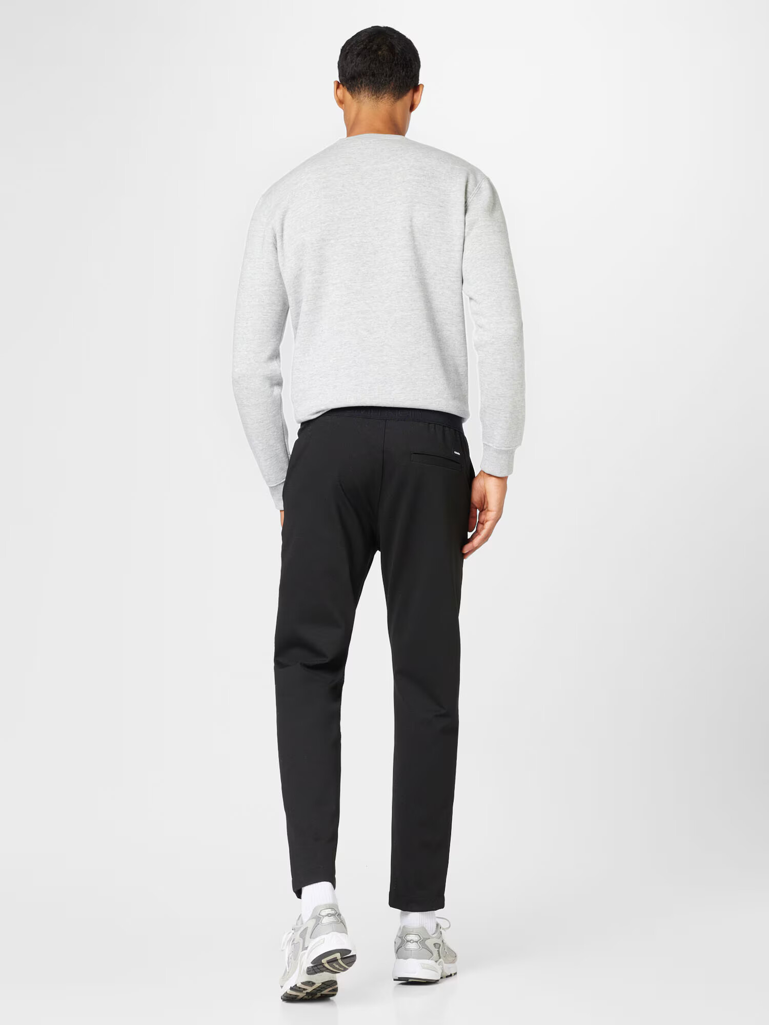 Calvin Klein Pantaloni eleganți negru - Pled.ro