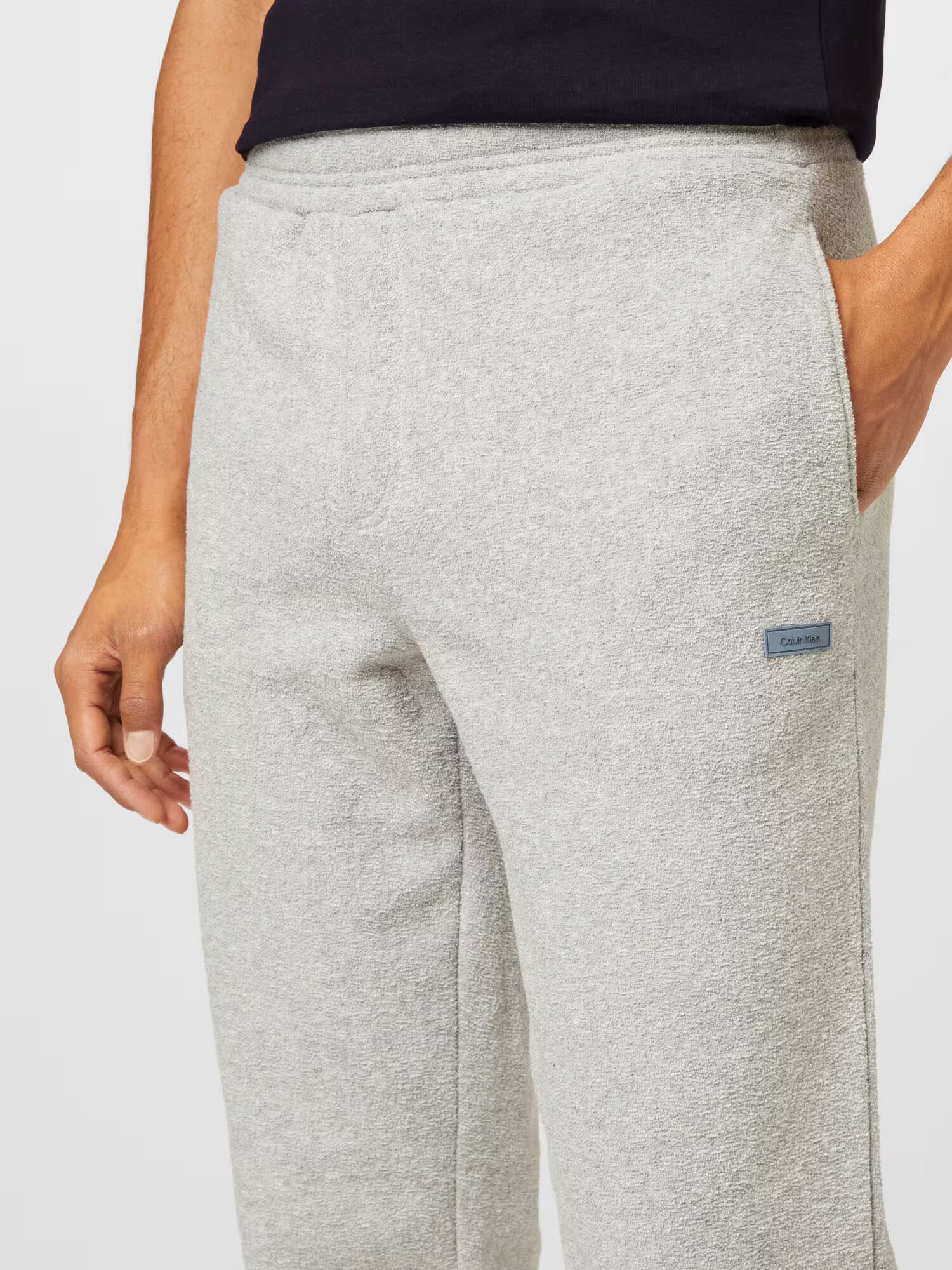 Calvin Klein Pantaloni gri amestecat - Pled.ro