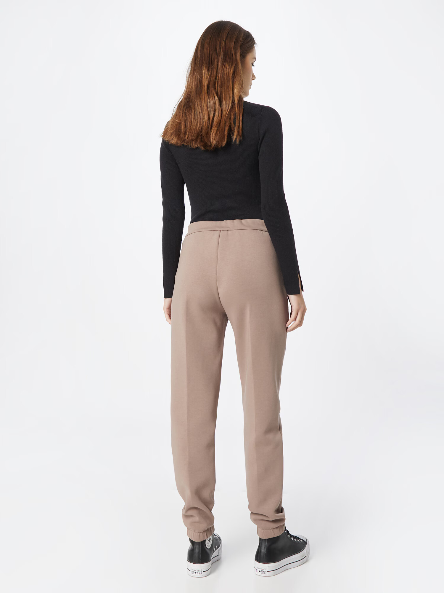 Calvin Klein Pantaloni gri taupe - Pled.ro