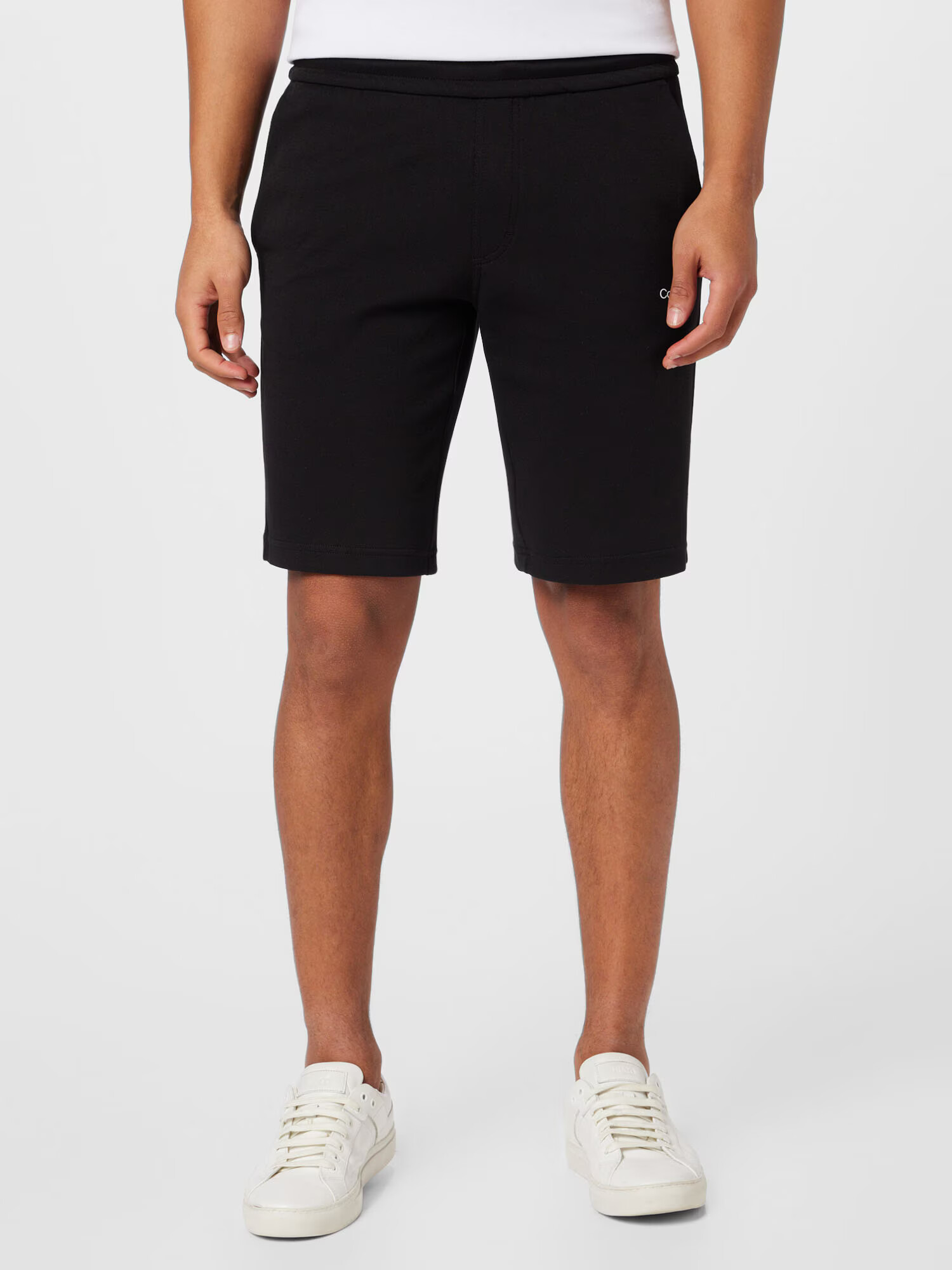 Calvin Klein Pantaloni negru / alb - Pled.ro