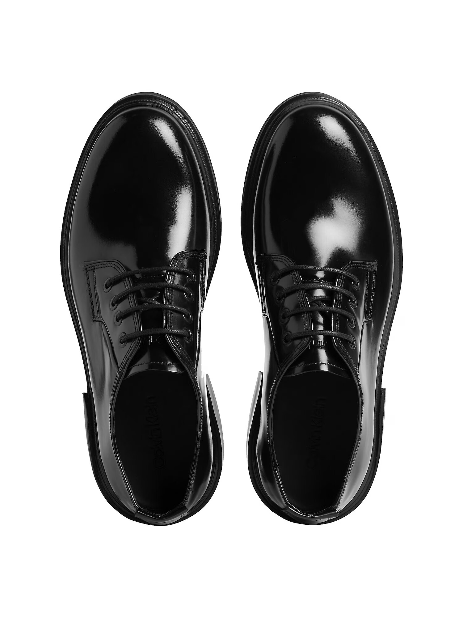 Calvin Klein Pantofi cu șireturi negru - Pled.ro