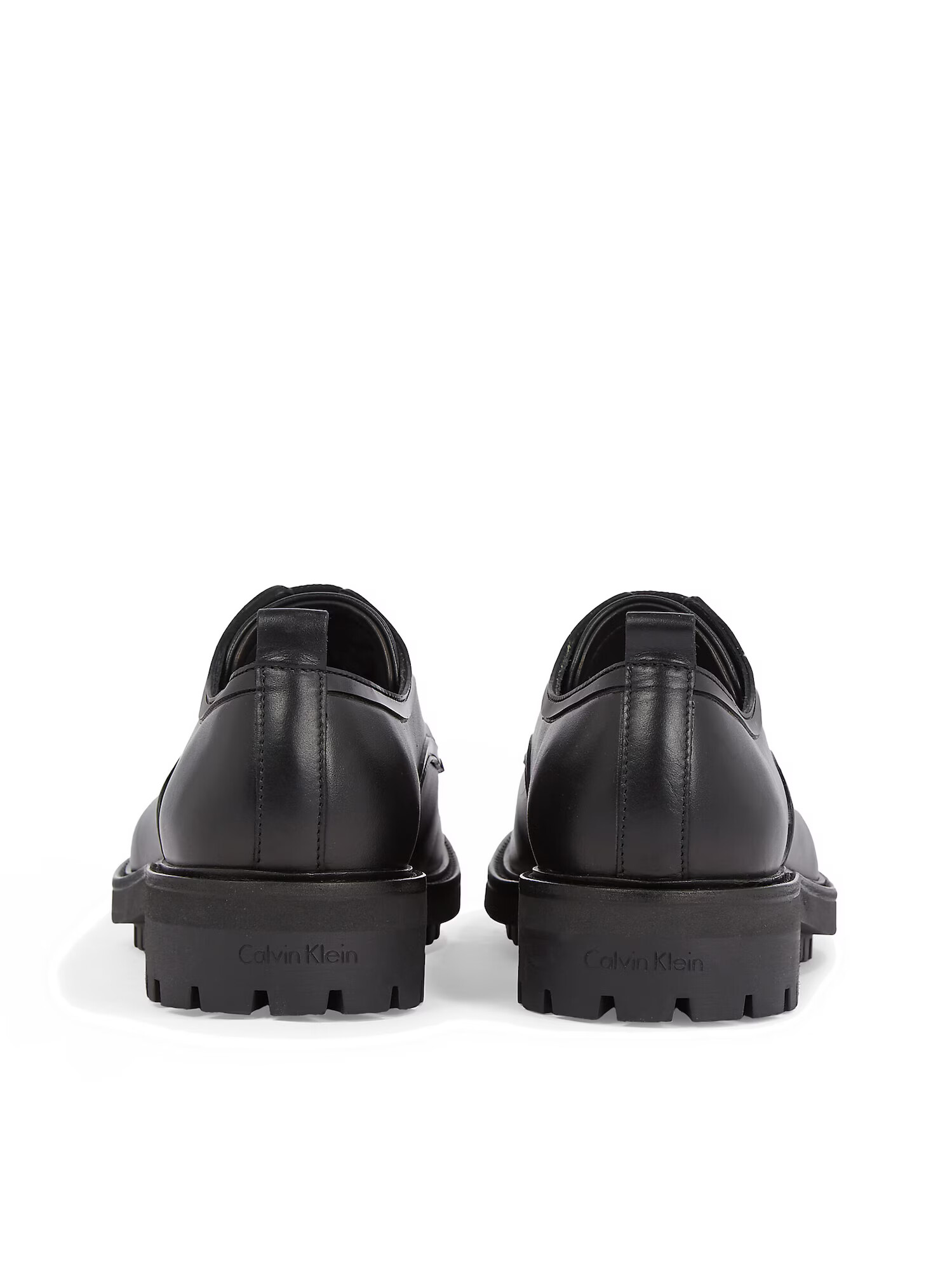 Calvin Klein Pantofi cu șireturi negru - Pled.ro