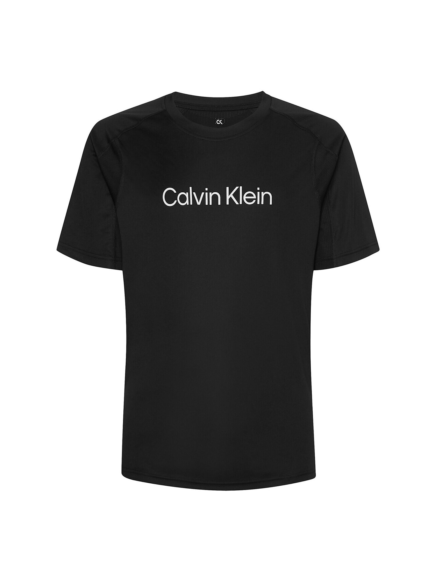 Calvin Klein Performance Tricou funcțional negru / alb - Pled.ro