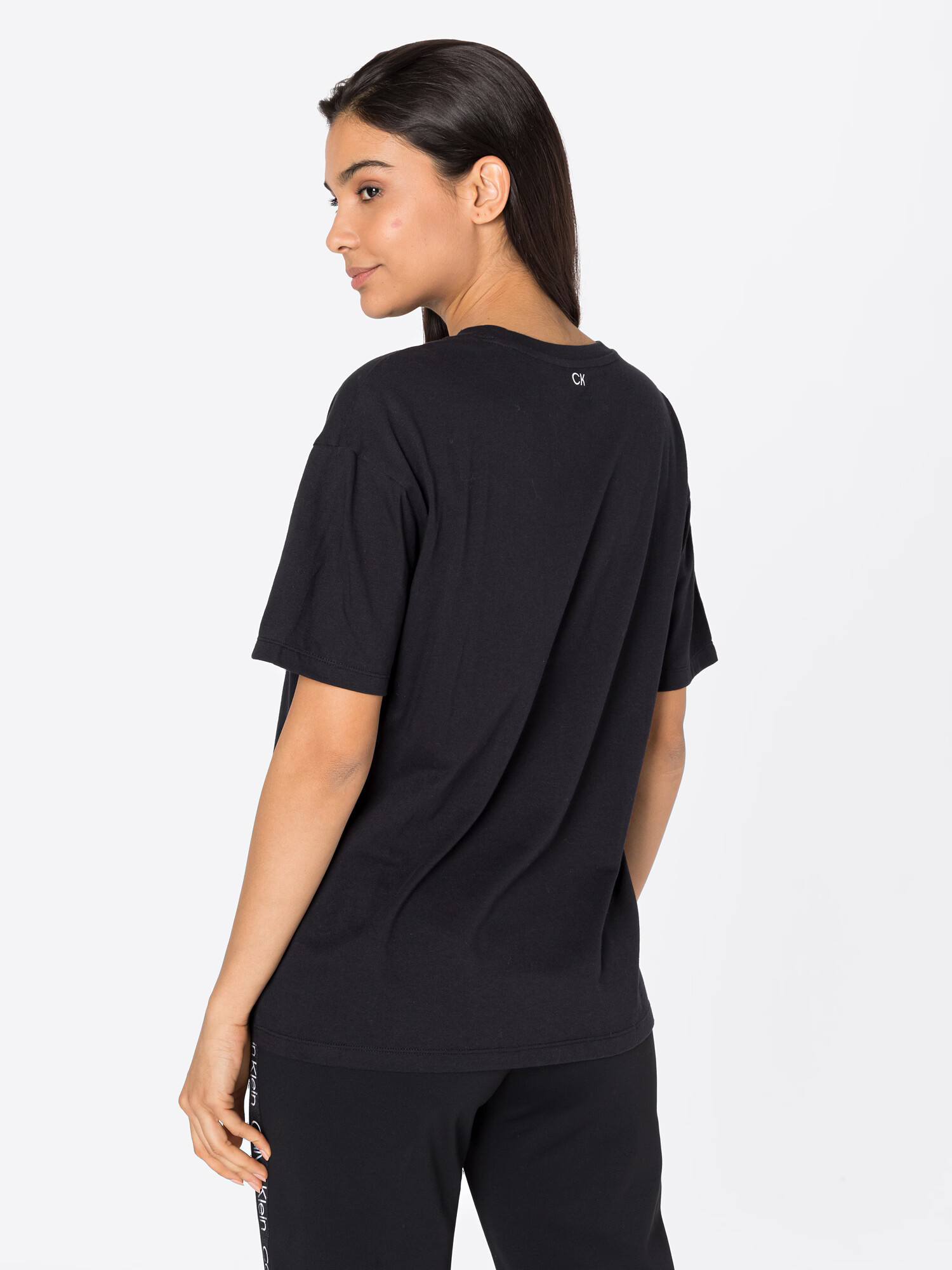 Calvin Klein Sport Tricou negru / alb - Pled.ro