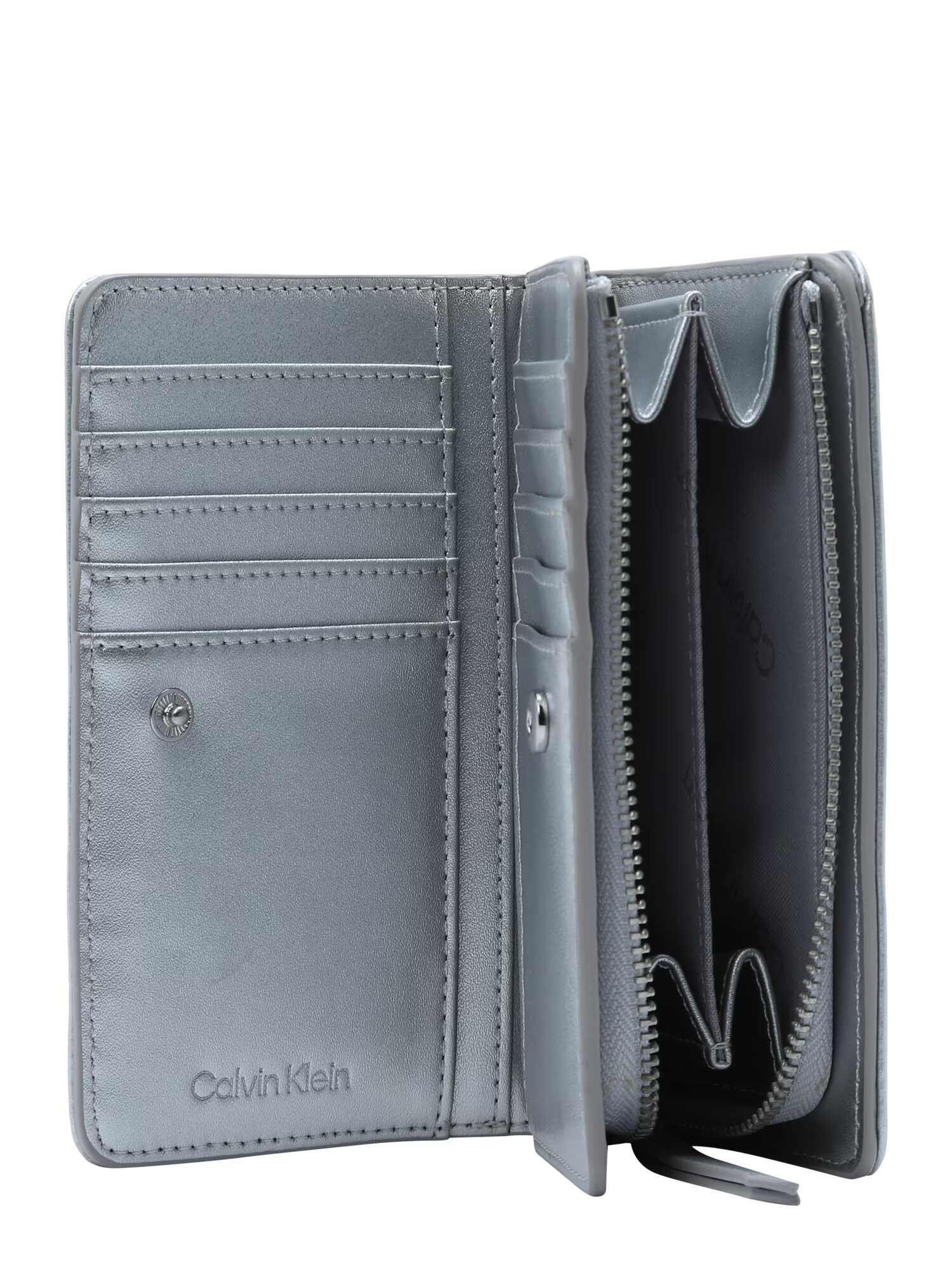 Calvin Klein Portofel gri argintiu - Pled.ro