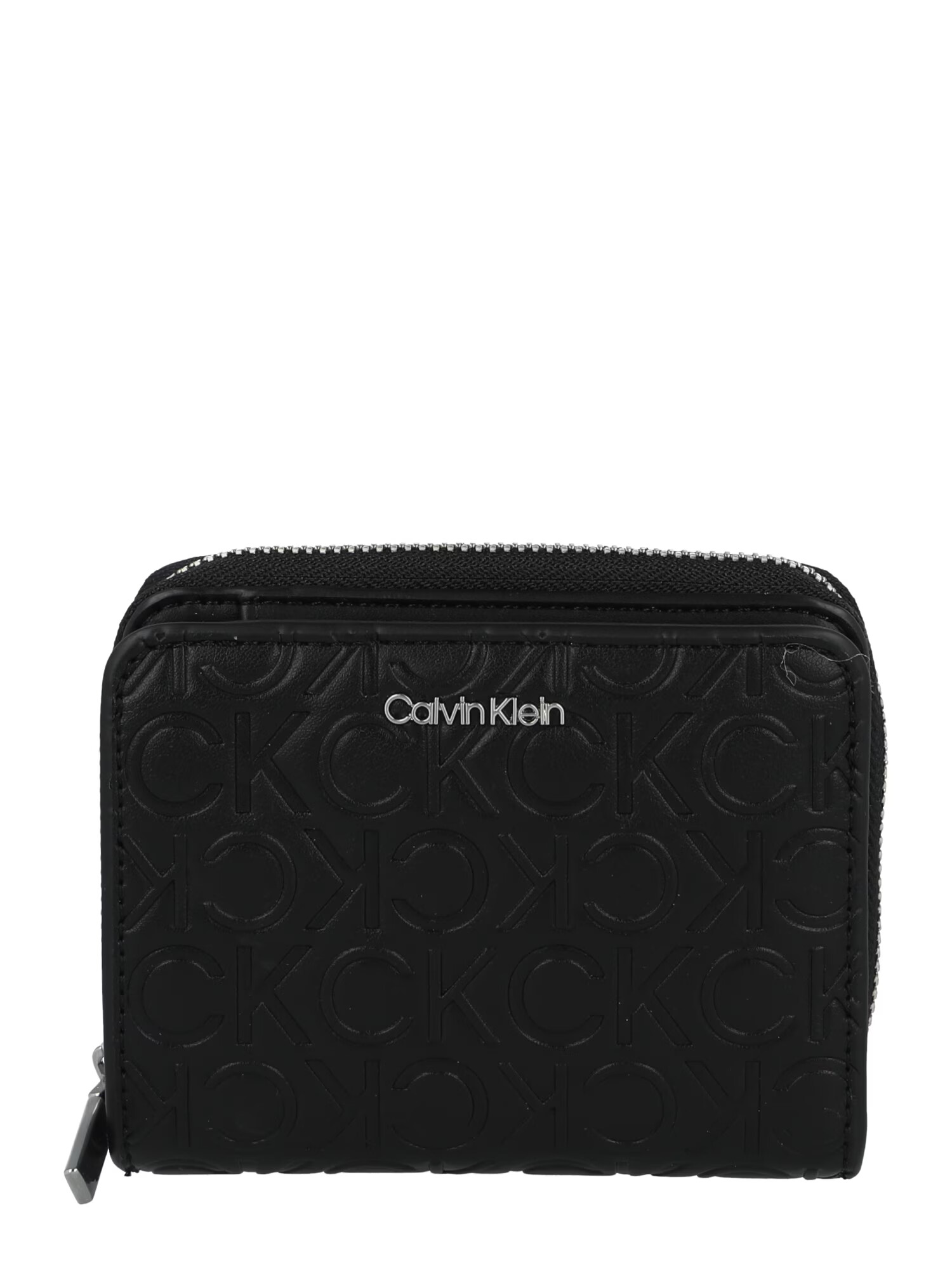 Calvin Klein Portofel negru / argintiu - Pled.ro