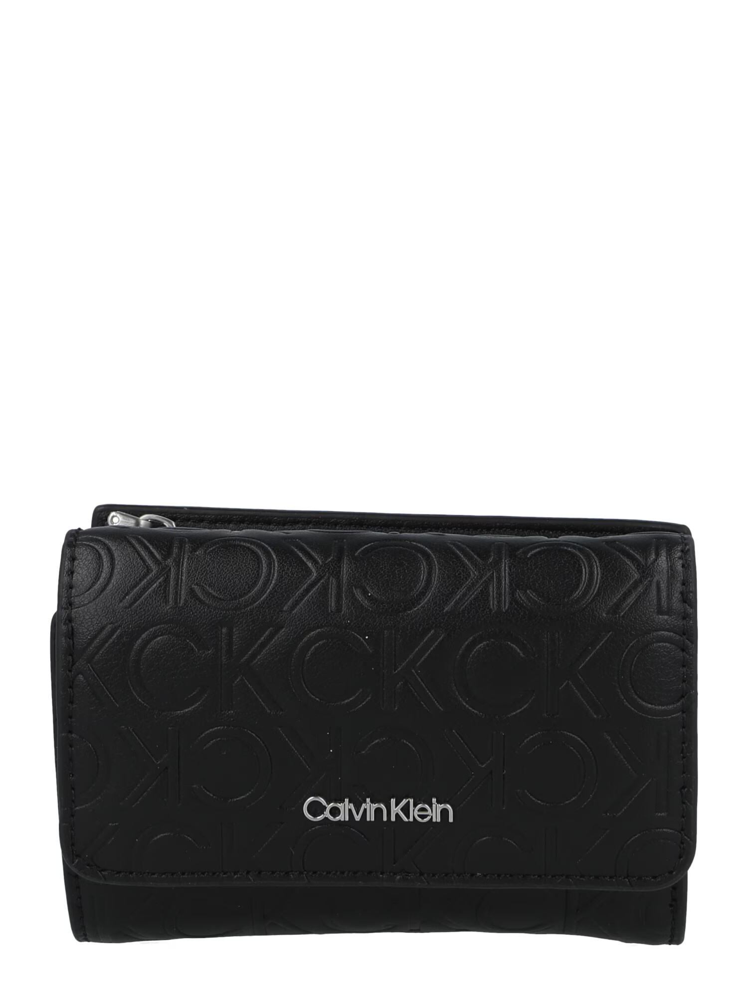 Calvin Klein Portofel negru / argintiu - Pled.ro