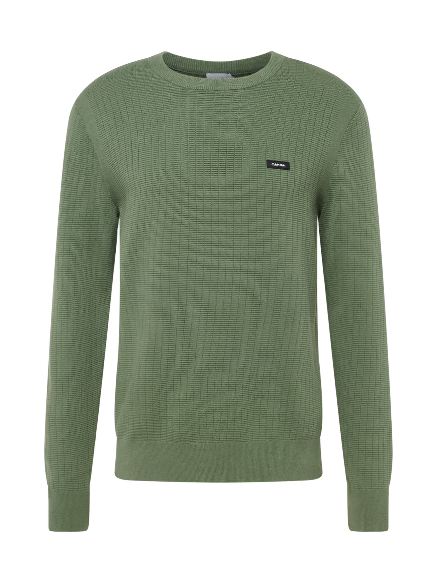 Calvin Klein Pullover verde stuf - Pled.ro