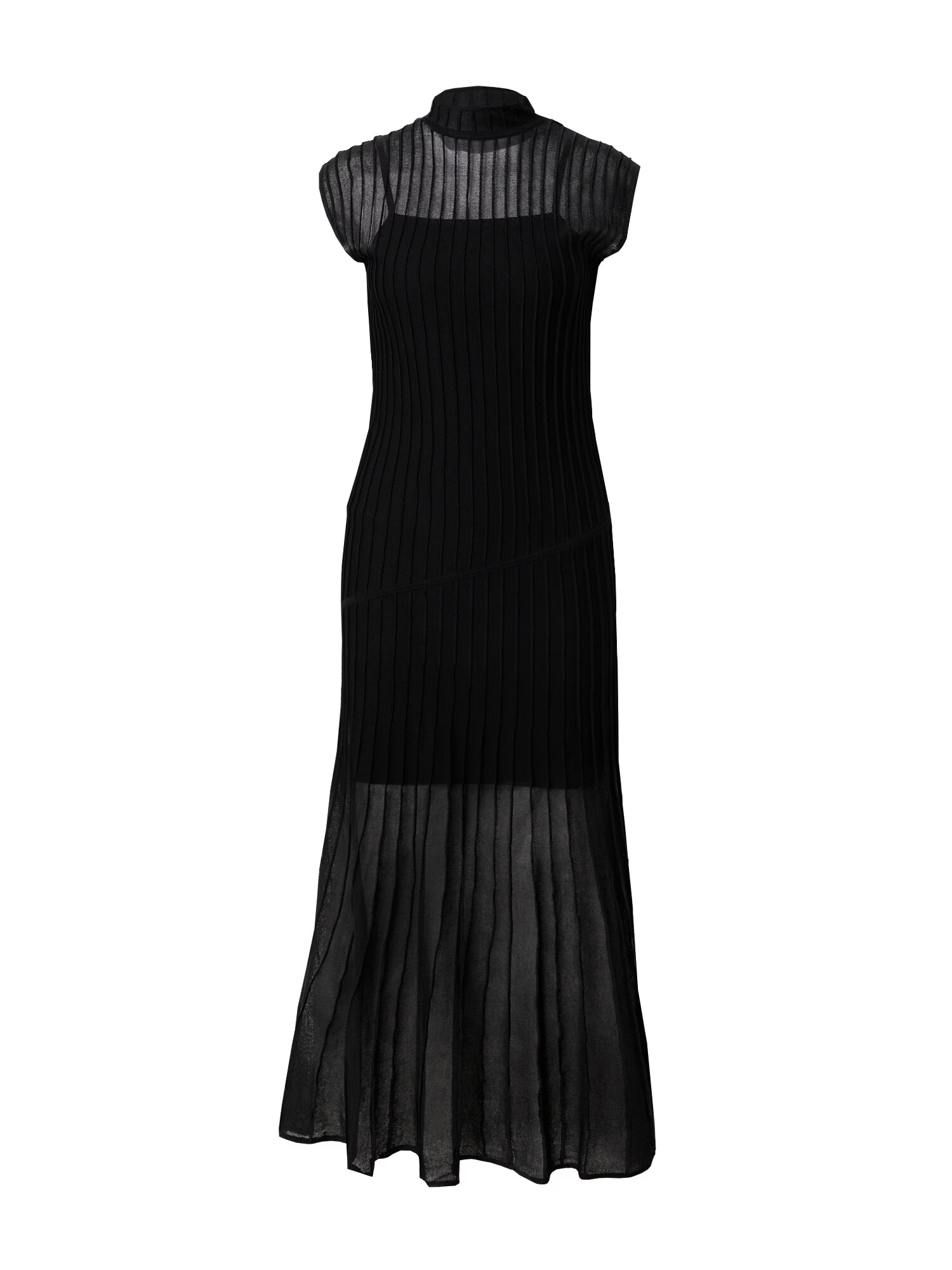 Calvin Klein Rochie 'Sheer' negru - Pled.ro