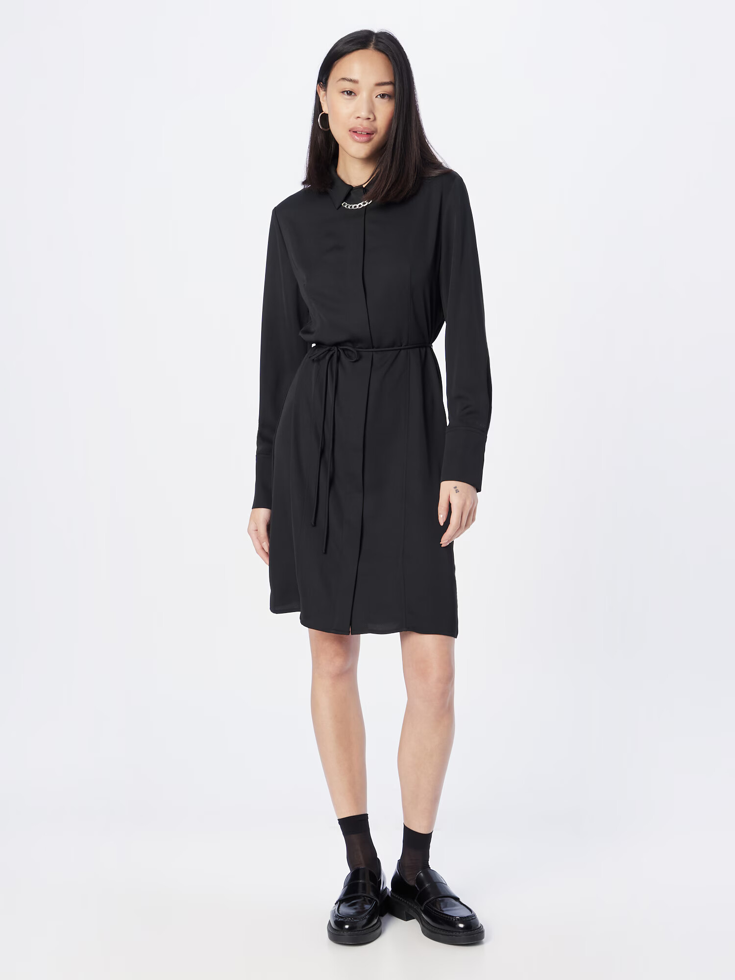 Calvin Klein Rochie tip bluză negru - Pled.ro