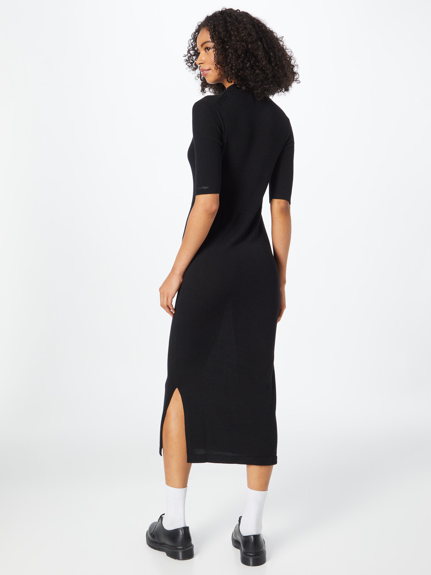 Calvin Klein Rochie tricotat negru - Pled.ro