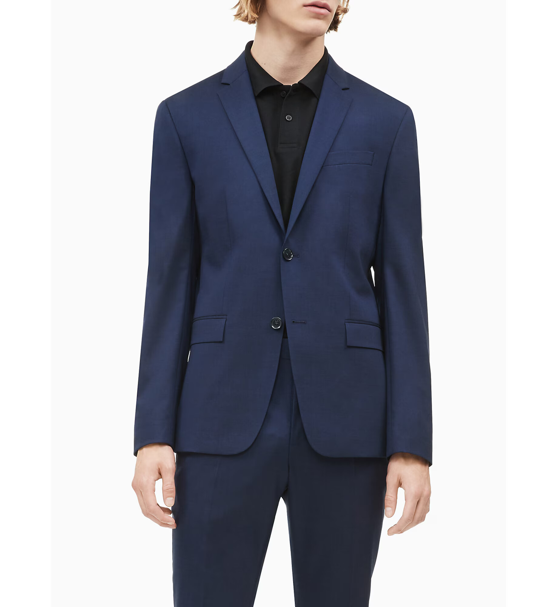 Calvin Klein Sacou Business albastru regal - Pled.ro