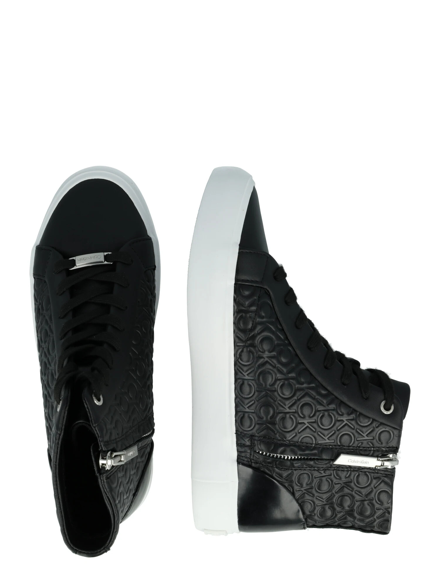 Calvin Klein Sneaker înalt negru - Pled.ro