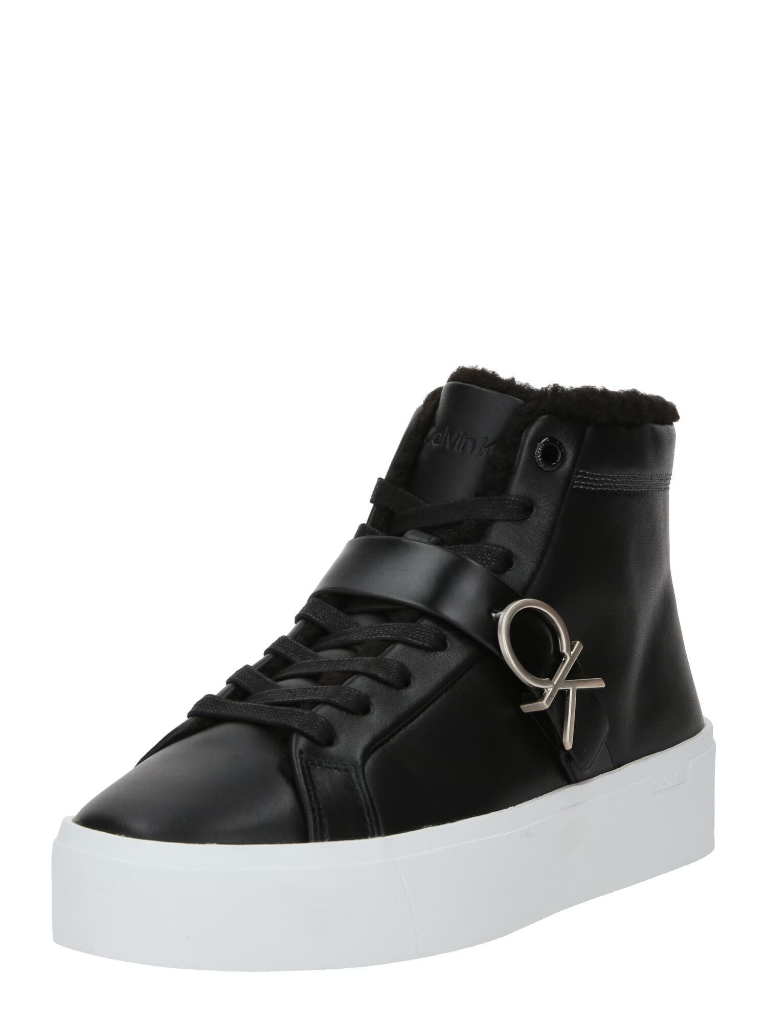 Calvin Klein Sneaker înalt negru - Pled.ro