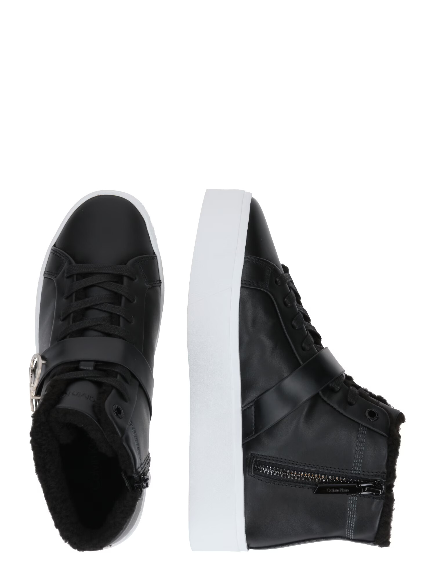 Calvin Klein Sneaker înalt negru - Pled.ro