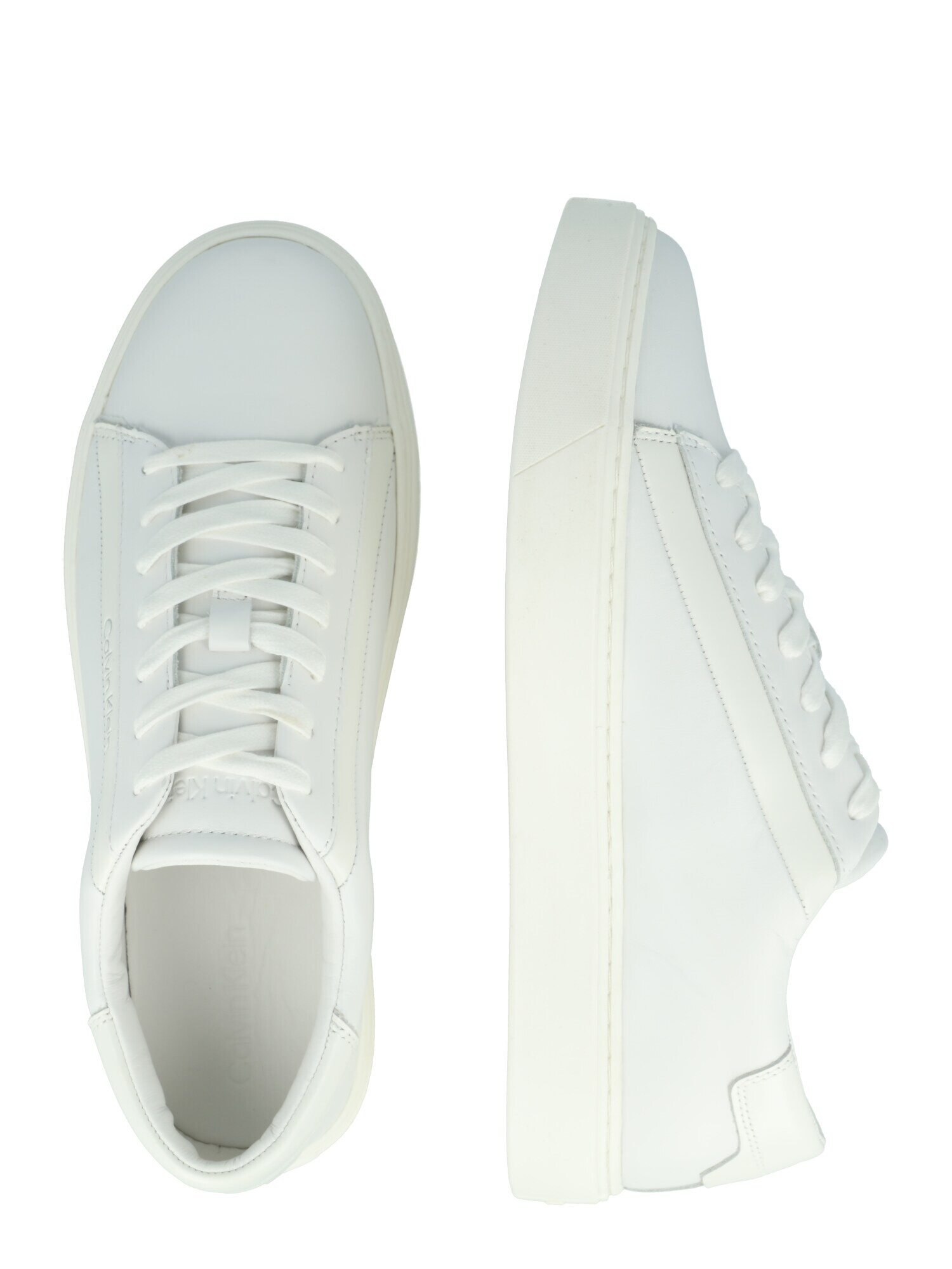 Calvin Klein Sneaker low argintiu / alb - Pled.ro