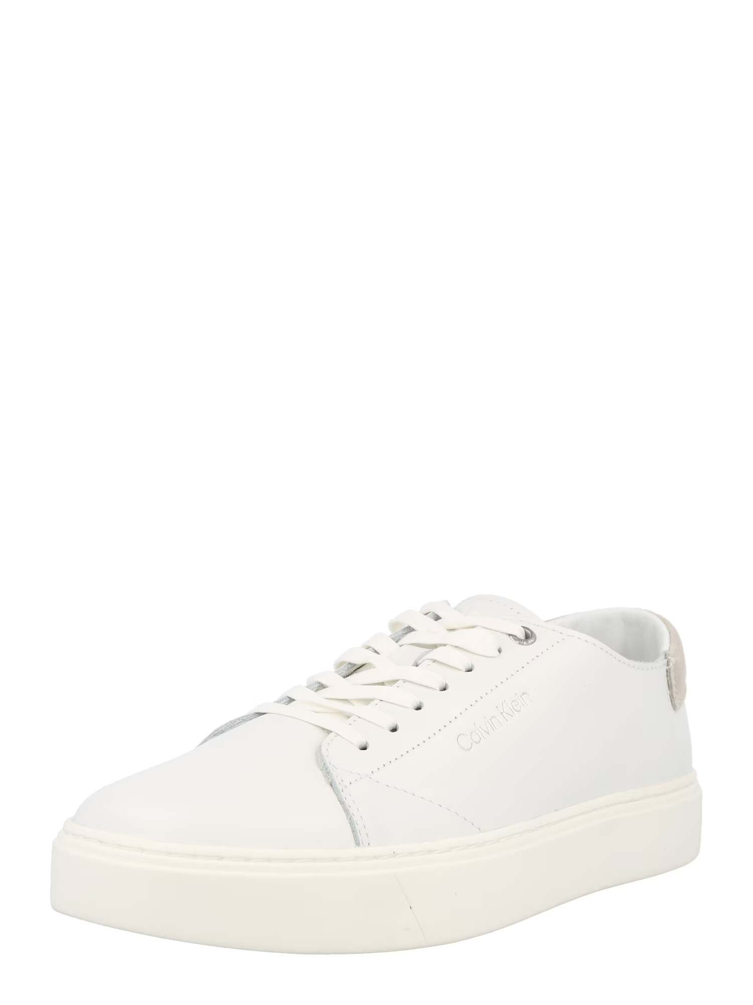 Calvin Klein Sneaker low bej / crem / argintiu - Pled.ro