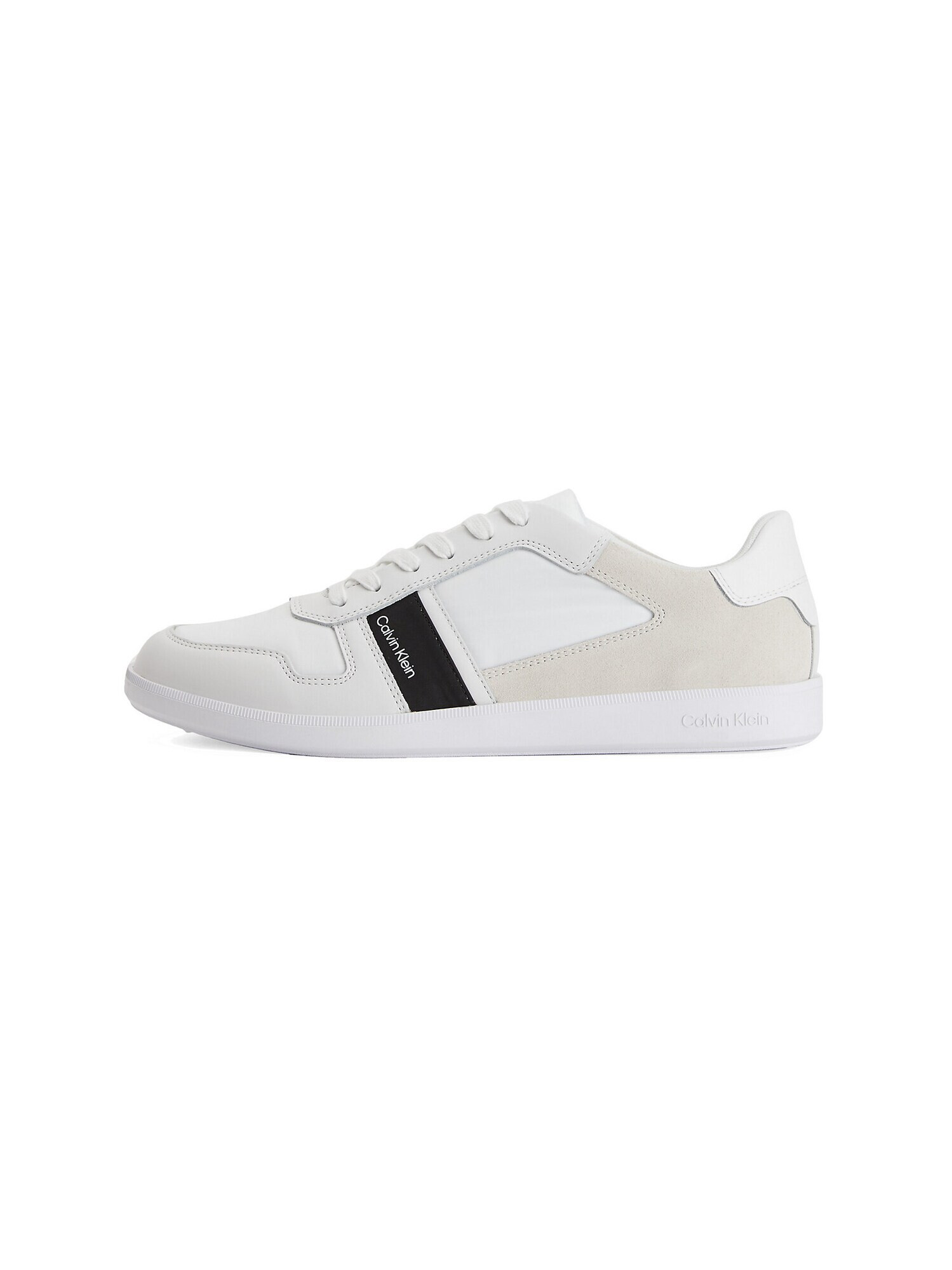 Calvin Klein Sneaker low bej deschis / negru / alb - Pled.ro