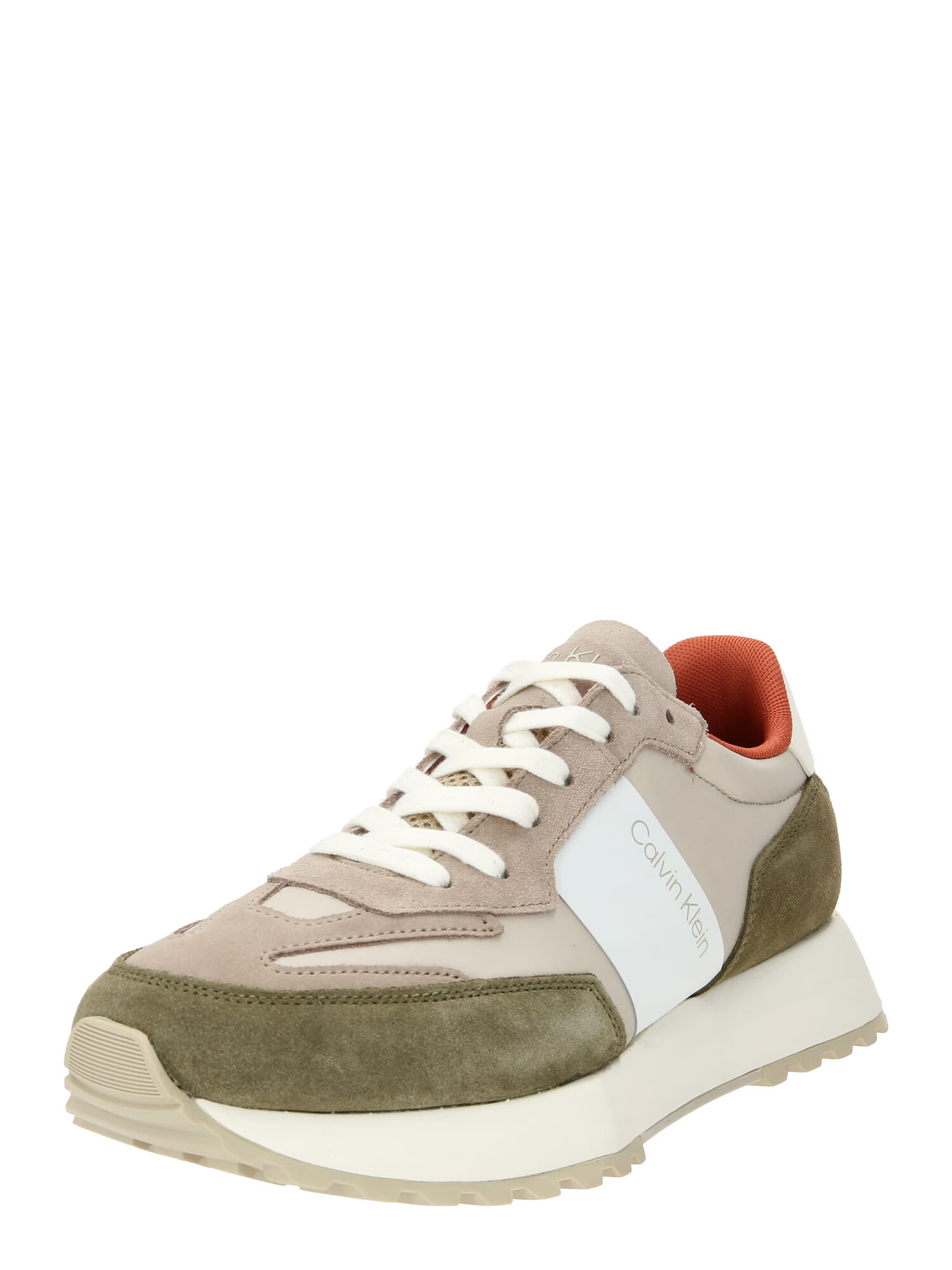 Calvin Klein Sneaker low bej / kaki / alb - Pled.ro