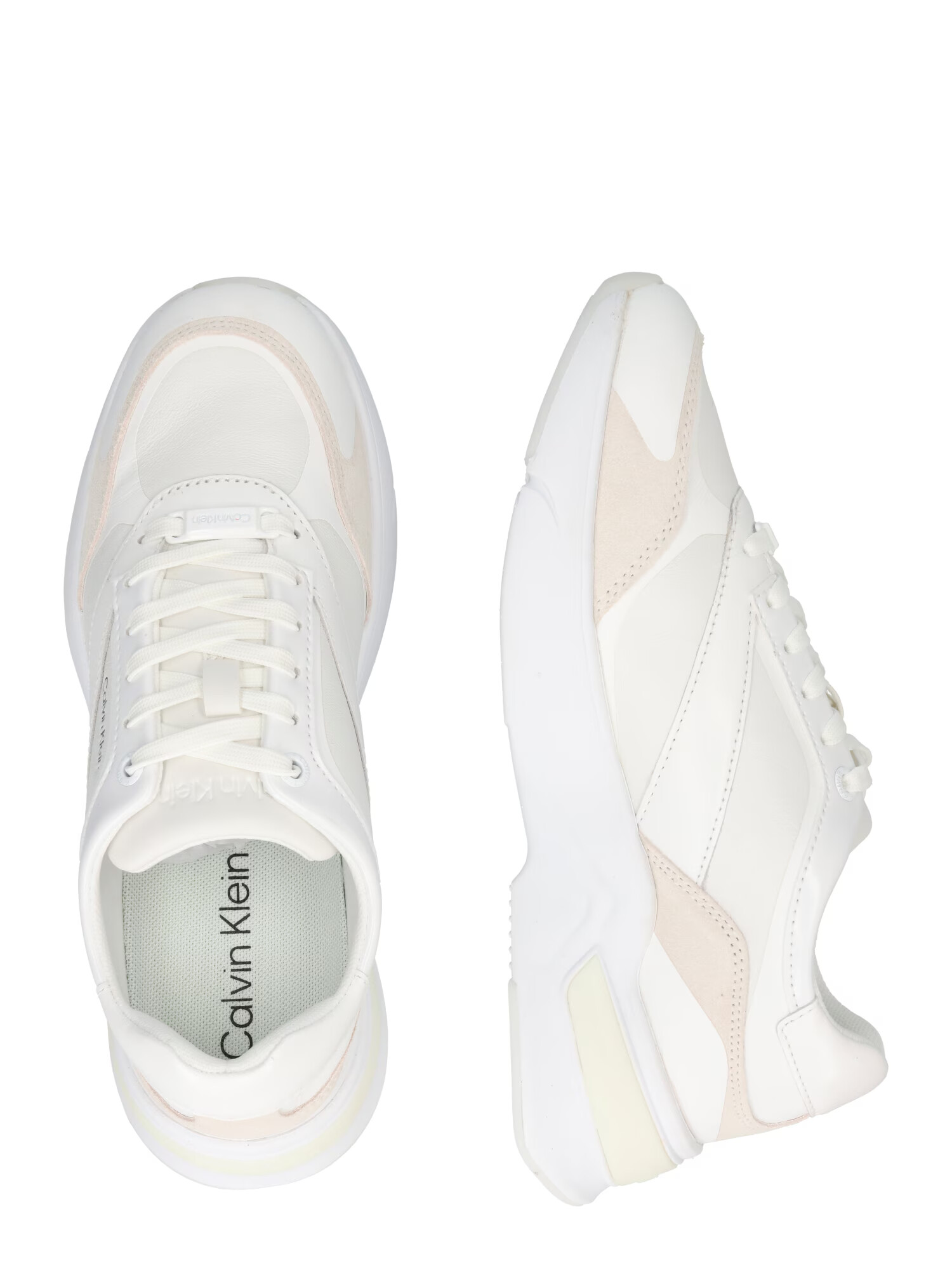 Calvin Klein Sneaker low crem / bej deschis / negru / alb - Pled.ro