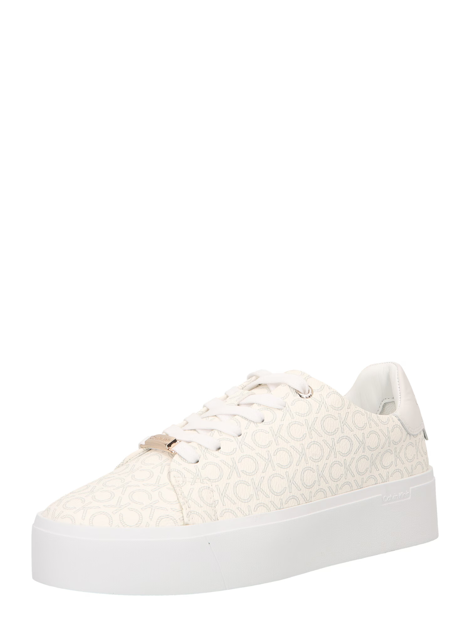 Calvin Klein Sneaker low gri / alb - Pled.ro