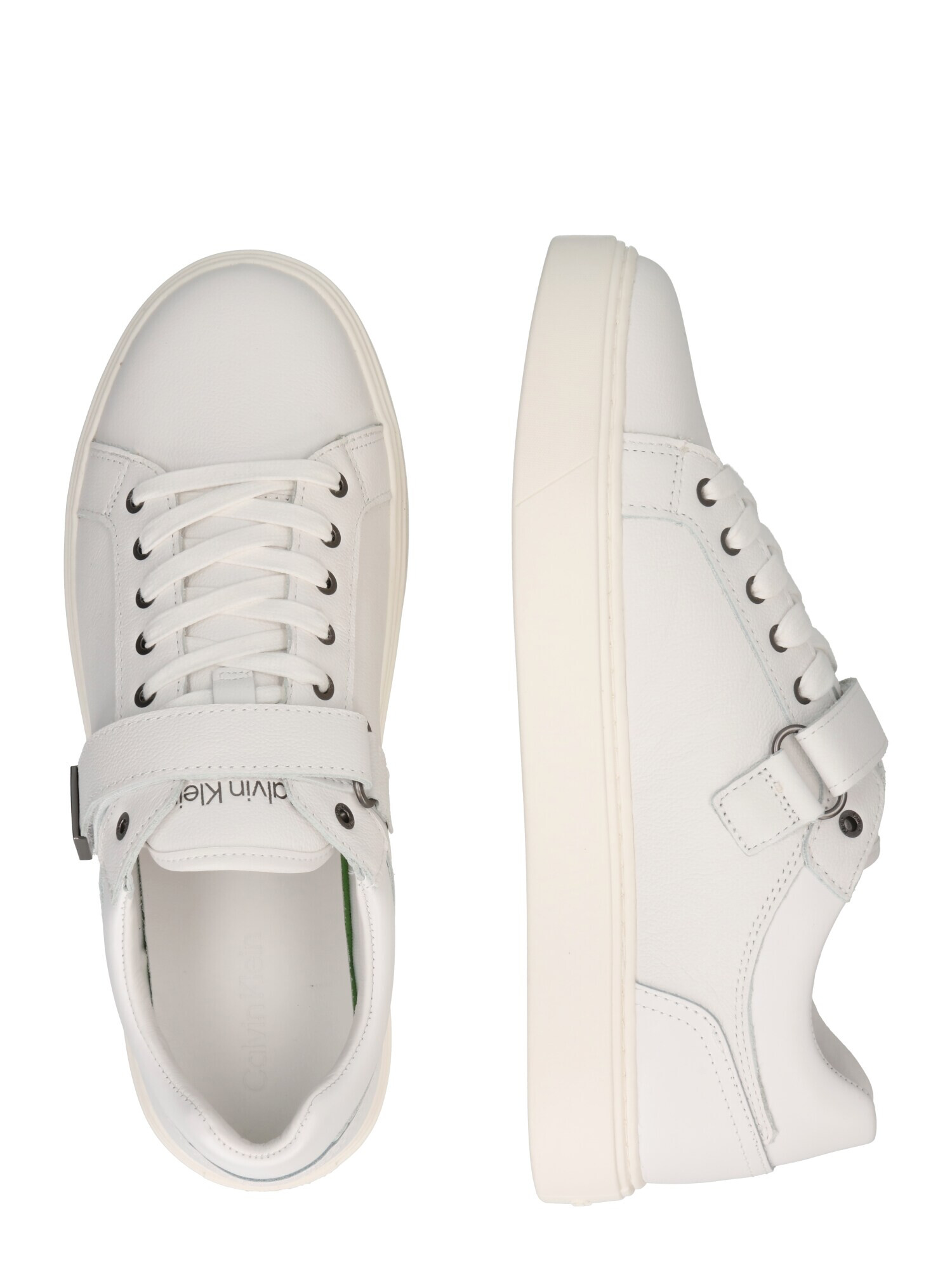 Calvin Klein Sneaker low gri argintiu / alb - Pled.ro