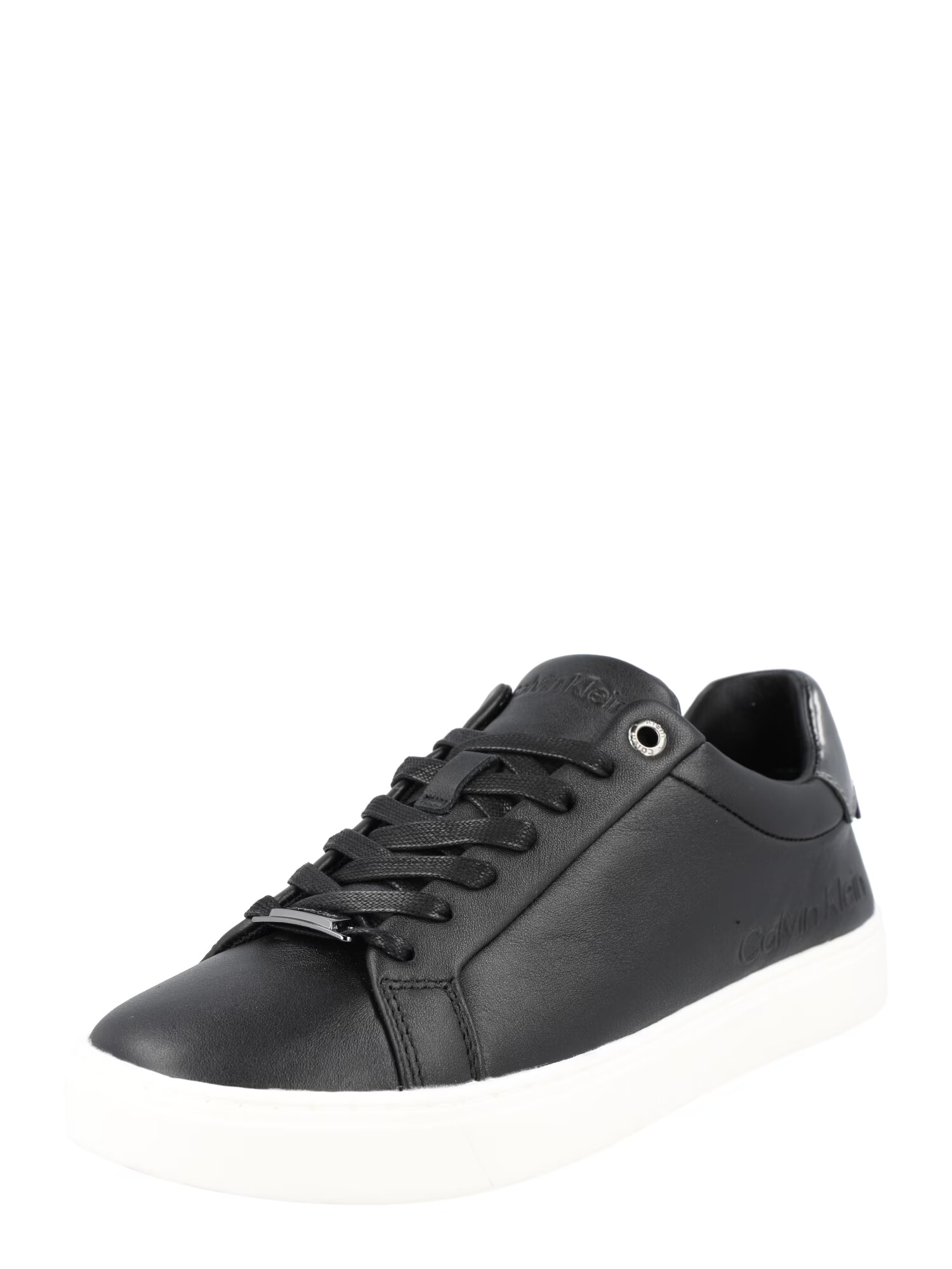 Calvin Klein Sneaker low gri argintiu / negru - Pled.ro