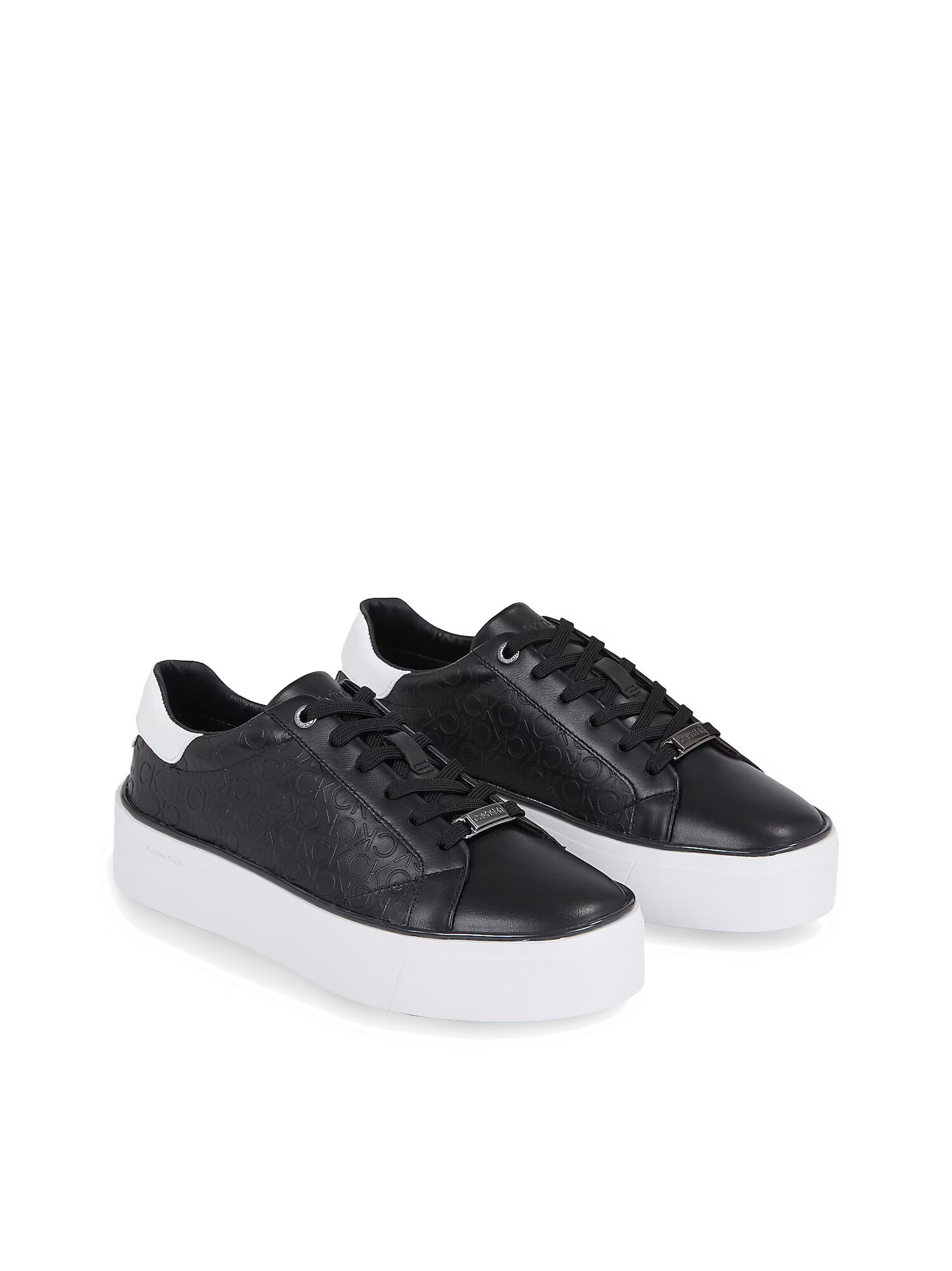 Calvin Klein Sneaker low negru / alb - Pled.ro