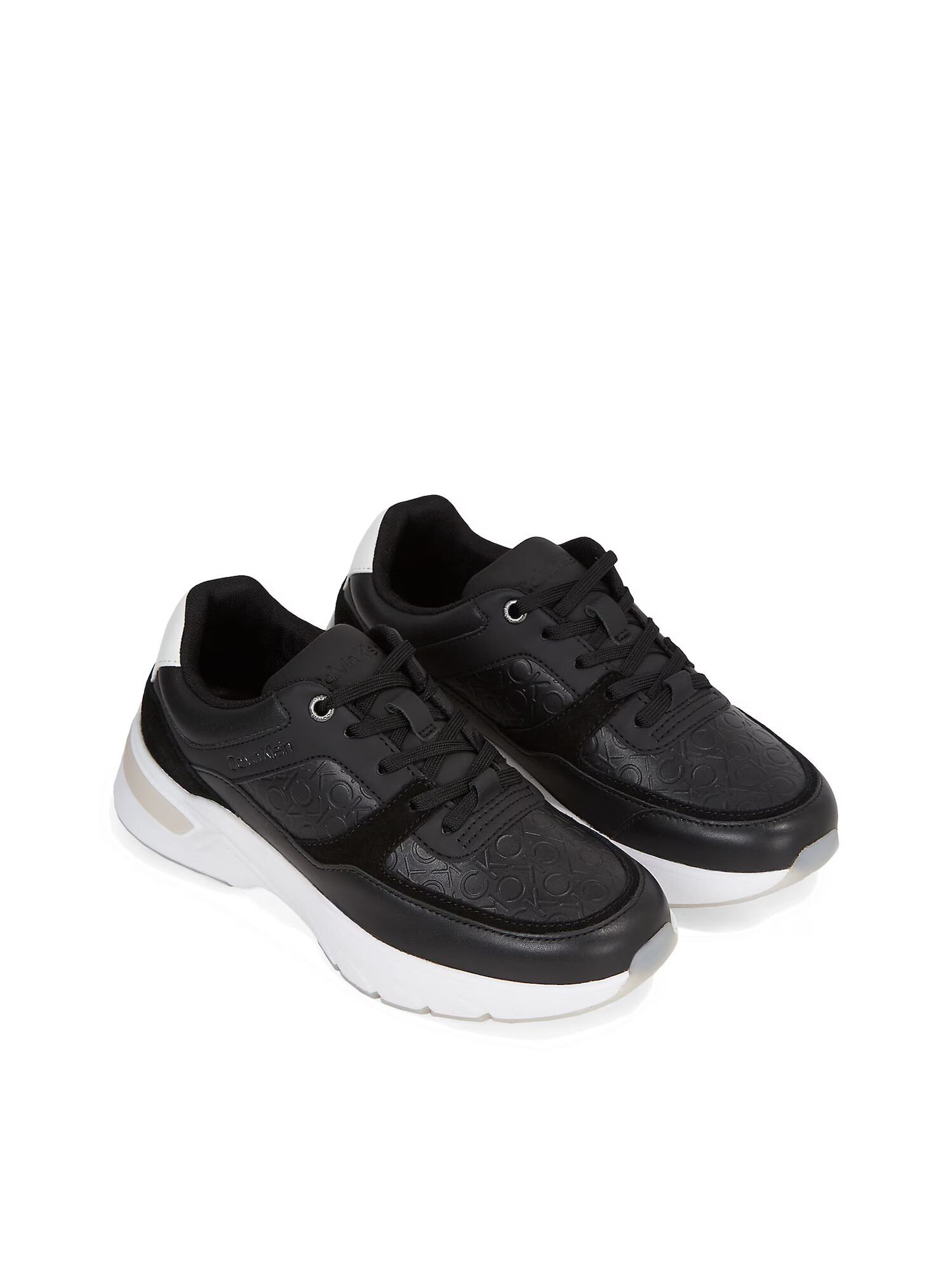 Calvin Klein Sneaker low negru / alb - Pled.ro