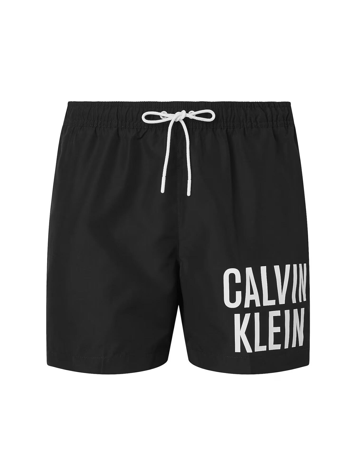 Calvin Klein Swimwear Șorturi de baie negru / alb - Pled.ro