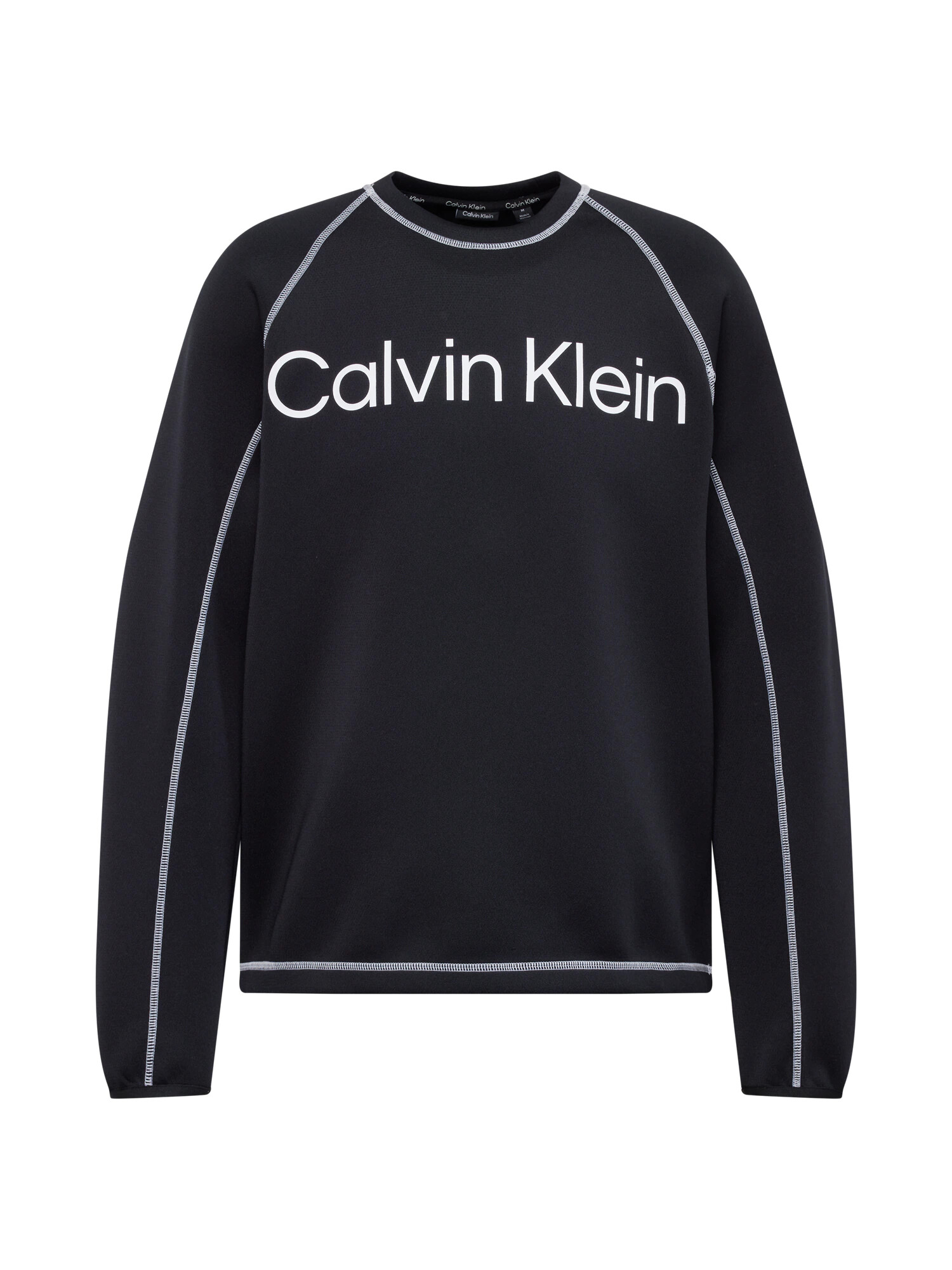 Calvin Klein Sport Hanorac sport negru / alb natural - Pled.ro