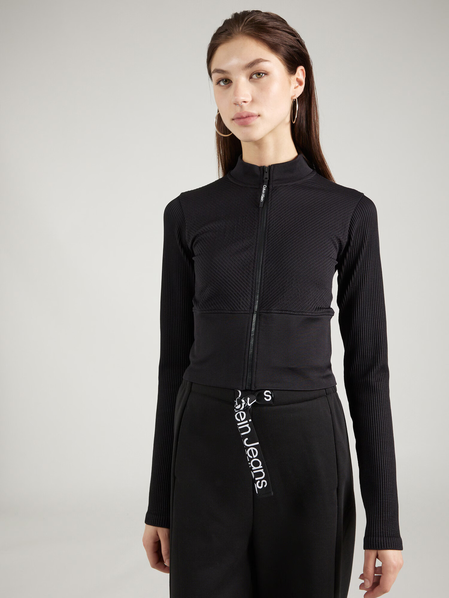 Calvin Klein Sport Geacă tricotată negru - Pled.ro