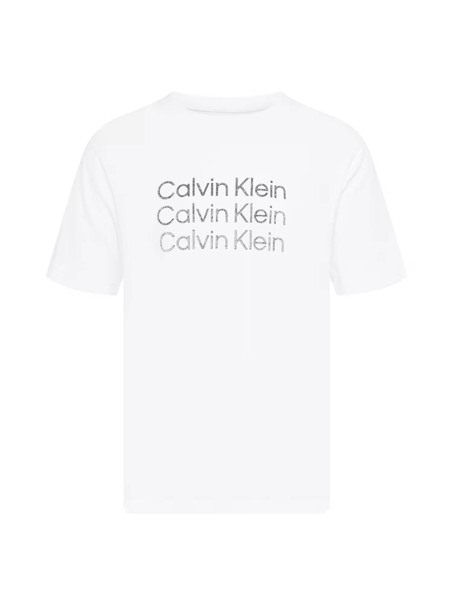 Calvin Klein Sport Tricou funcțional gri / alb - Pled.ro