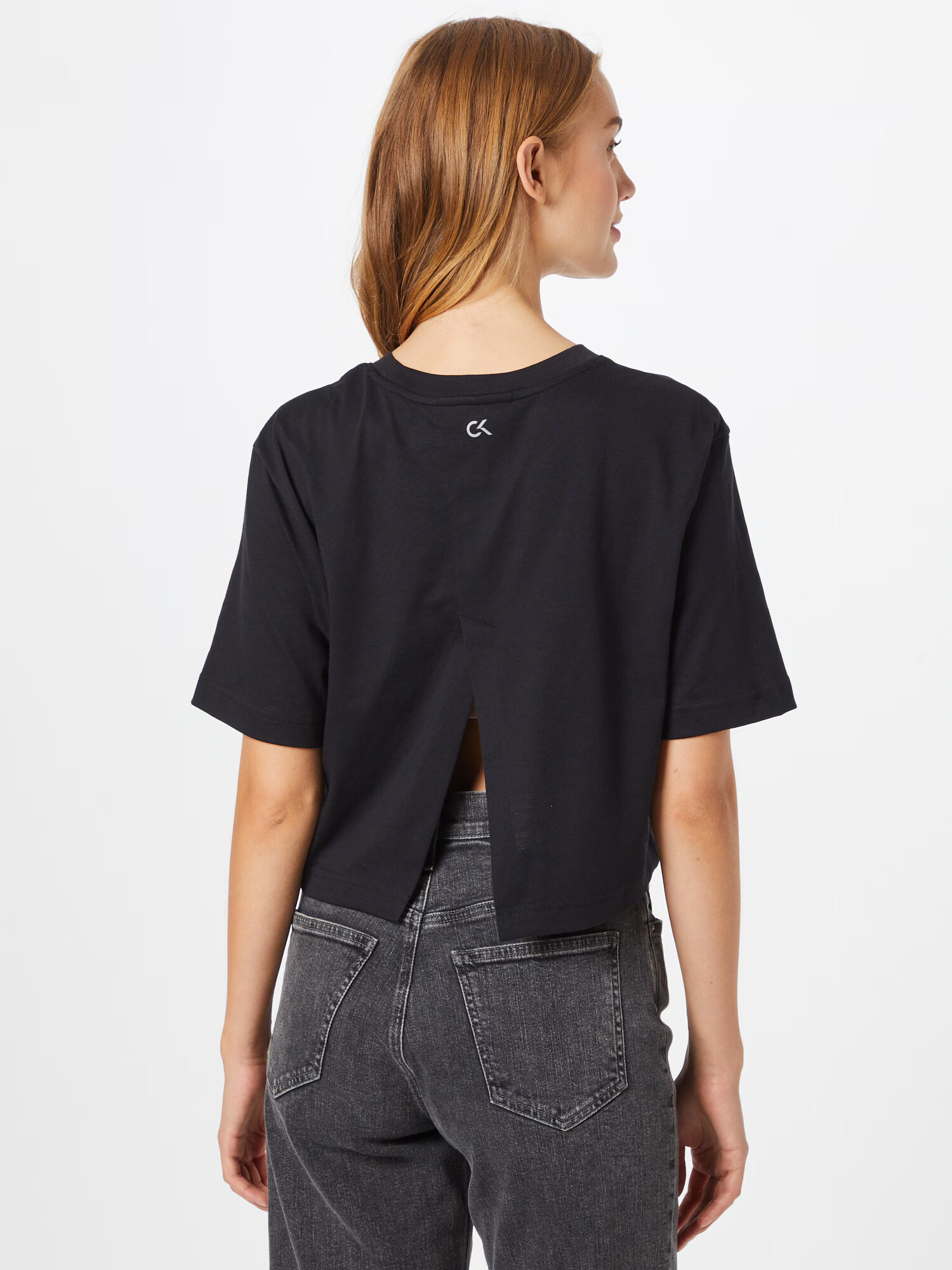 Calvin Klein Sport Tricou funcțional negru / alb - Pled.ro