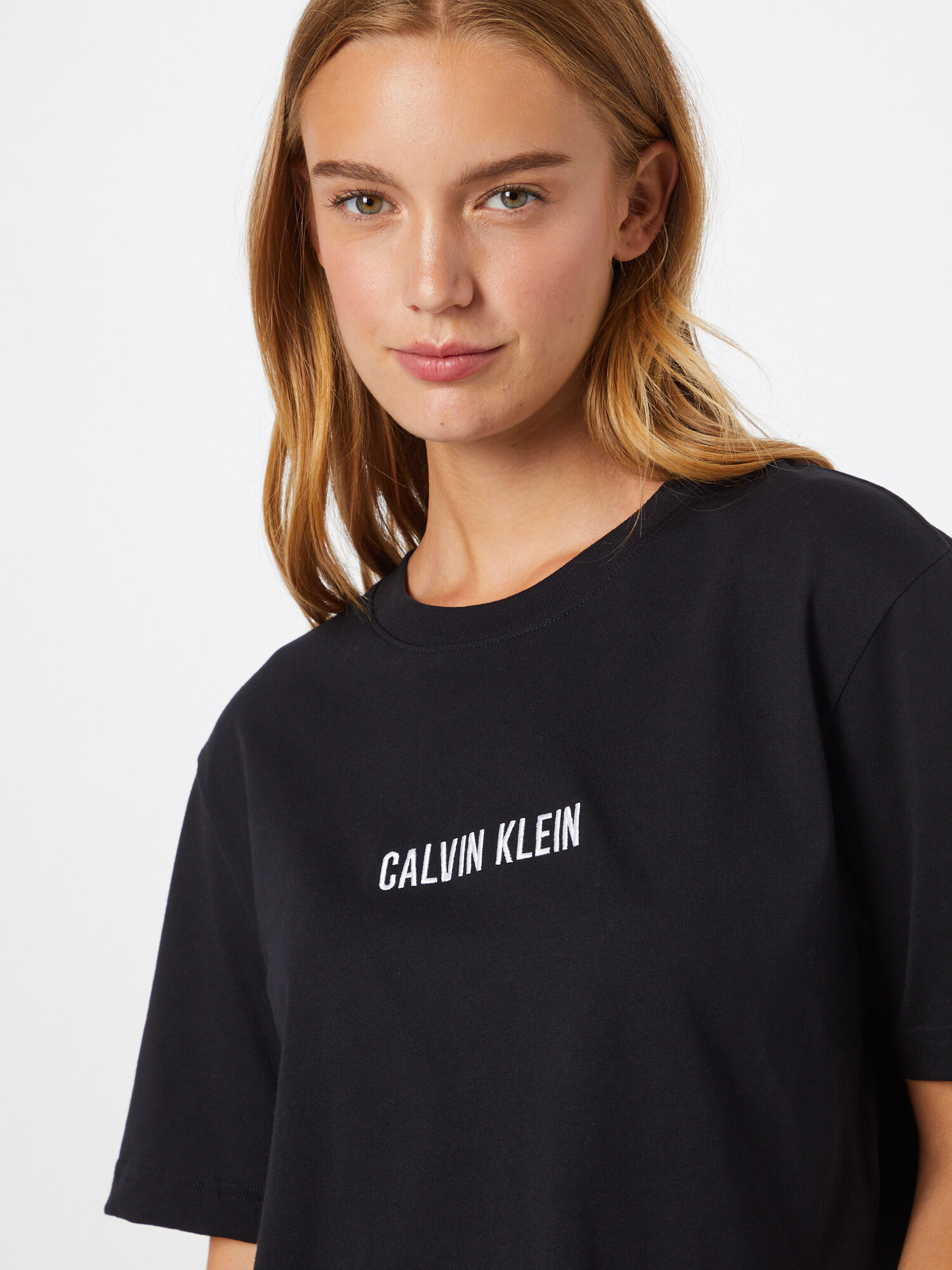 Calvin Klein Sport Tricou funcțional negru / alb - Pled.ro