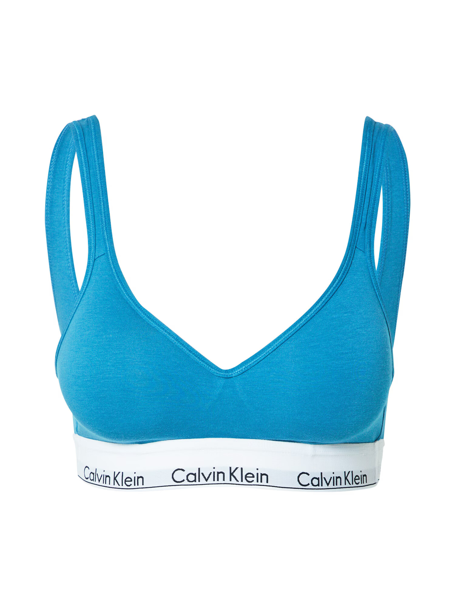 Calvin Klein Underwear Sutien azur / negru / alb - Pled.ro