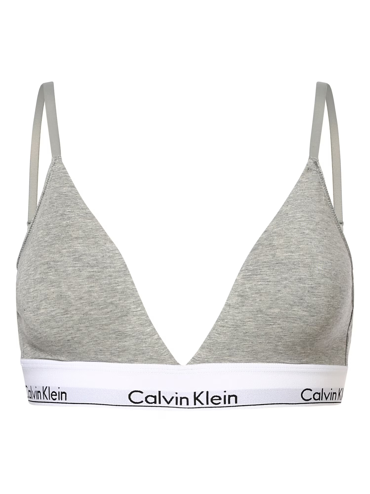 Calvin Klein Sutien gri piatră / negru / alb - Pled.ro