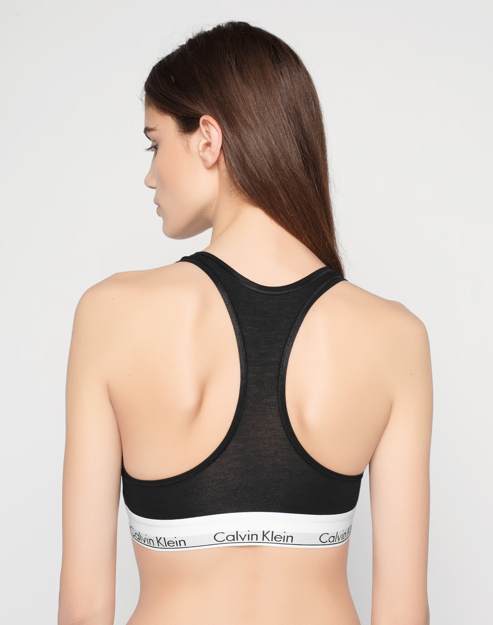 Calvin Klein Underwear Sutien negru / alb - Pled.ro