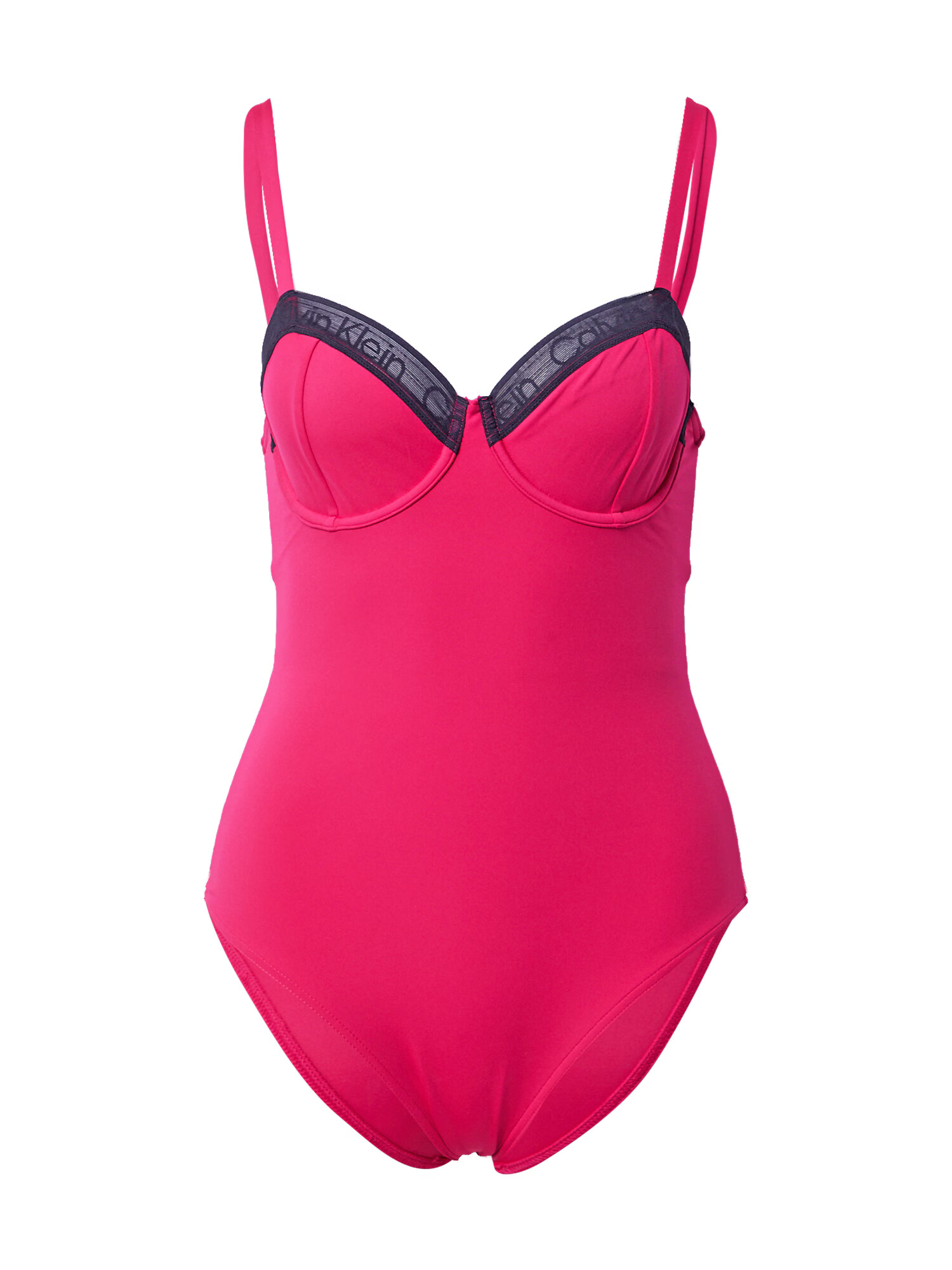 Calvin Klein Swimwear Costum de baie întreg bleumarin / roz - Pled.ro