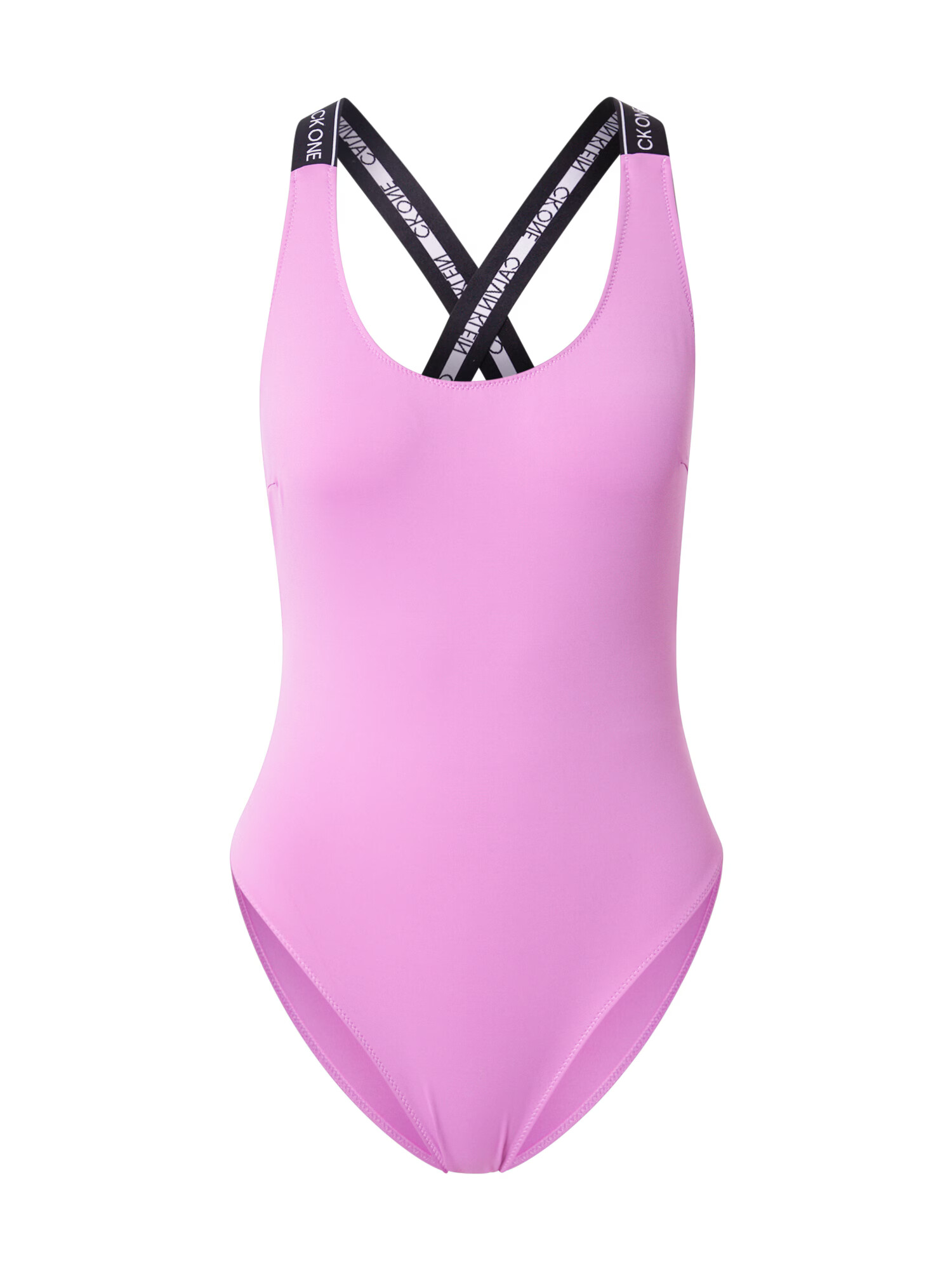 Calvin Klein Swimwear Costum de baie întreg lila / negru / alb - Pled.ro