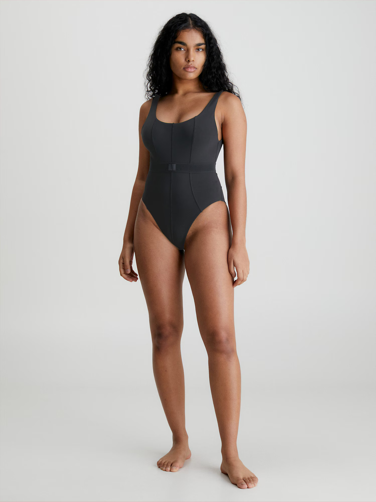 Calvin Klein Swimwear Costum de baie întreg negru - Pled.ro