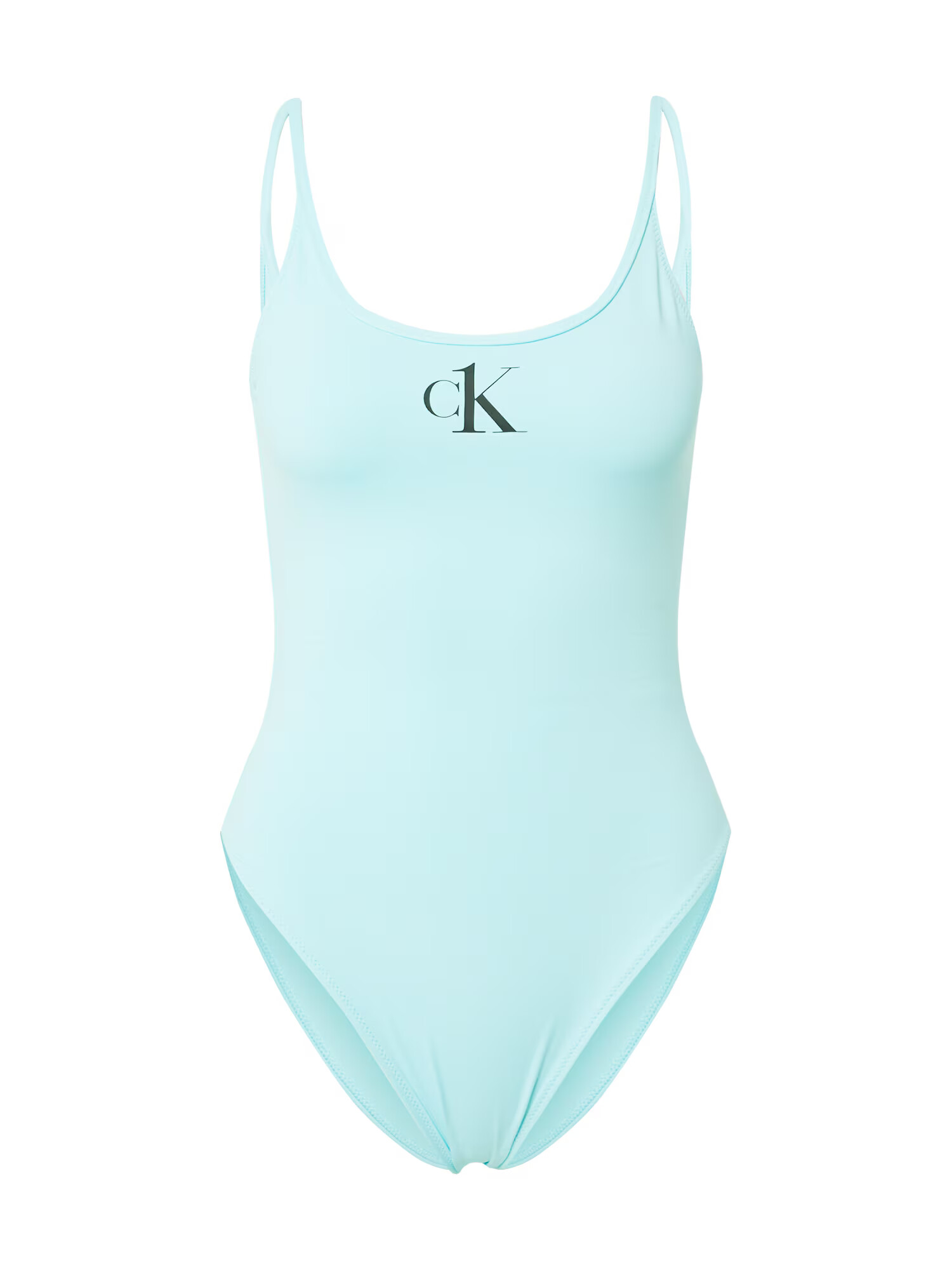 Calvin Klein Swimwear Costum de baie întreg turcoaz / negru - Pled.ro