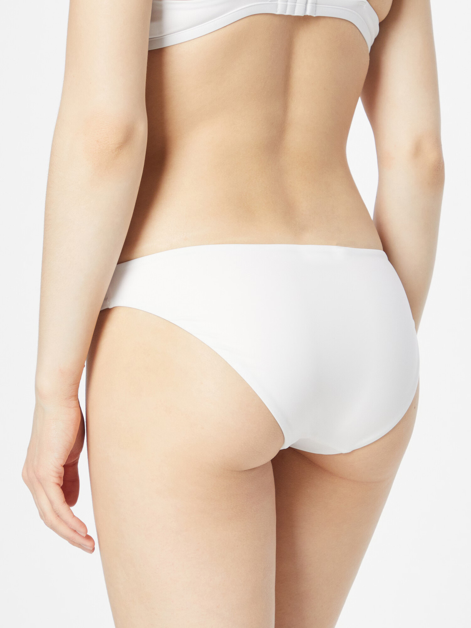 Calvin Klein Swimwear Slip costum de baie alb - Pled.ro