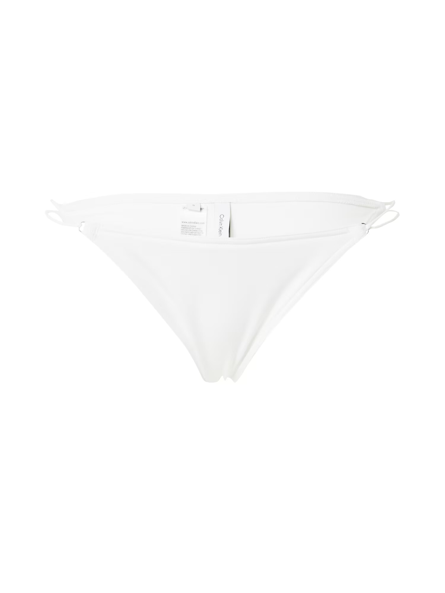 Calvin Klein Swimwear Slip costum de baie alb - Pled.ro