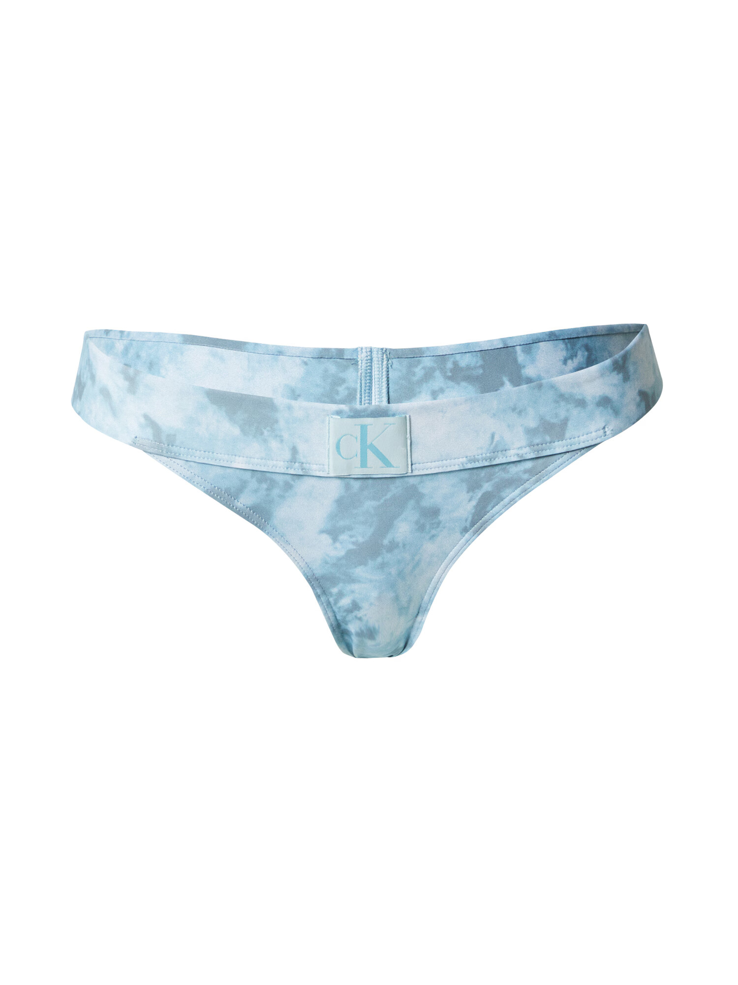 Calvin Klein Swimwear Slip costum de baie albastru / alb - Pled.ro