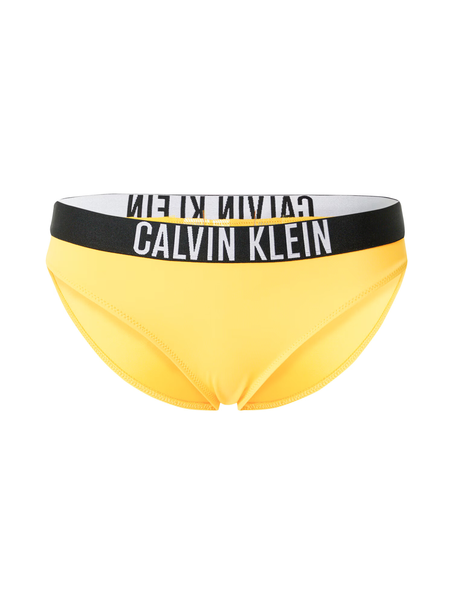 Calvin Klein Swimwear Slip costum de baie galben / negru / alb - Pled.ro