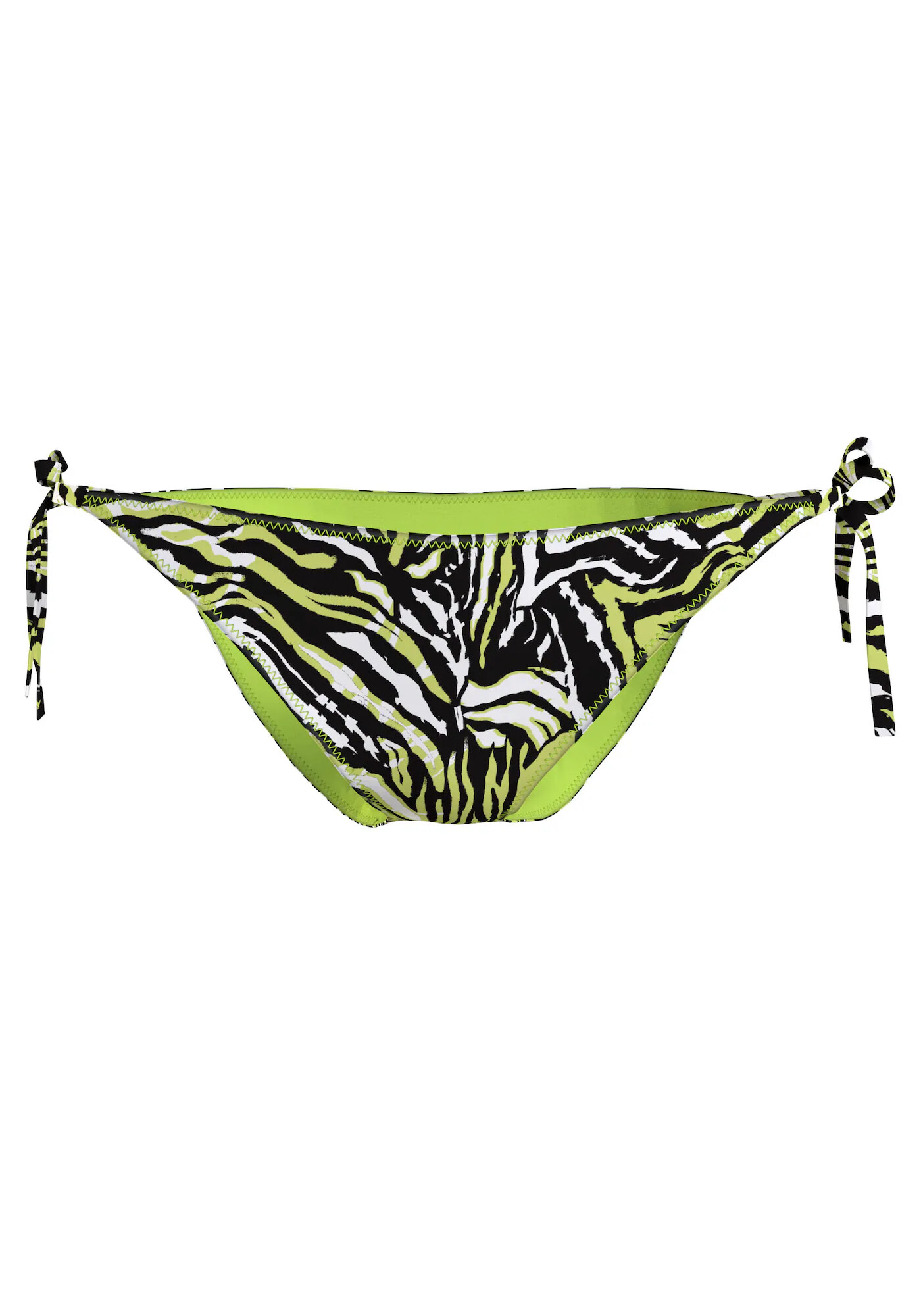 Calvin Klein Swimwear Slip costum de baie galben / verde deschis / negru / alb - Pled.ro