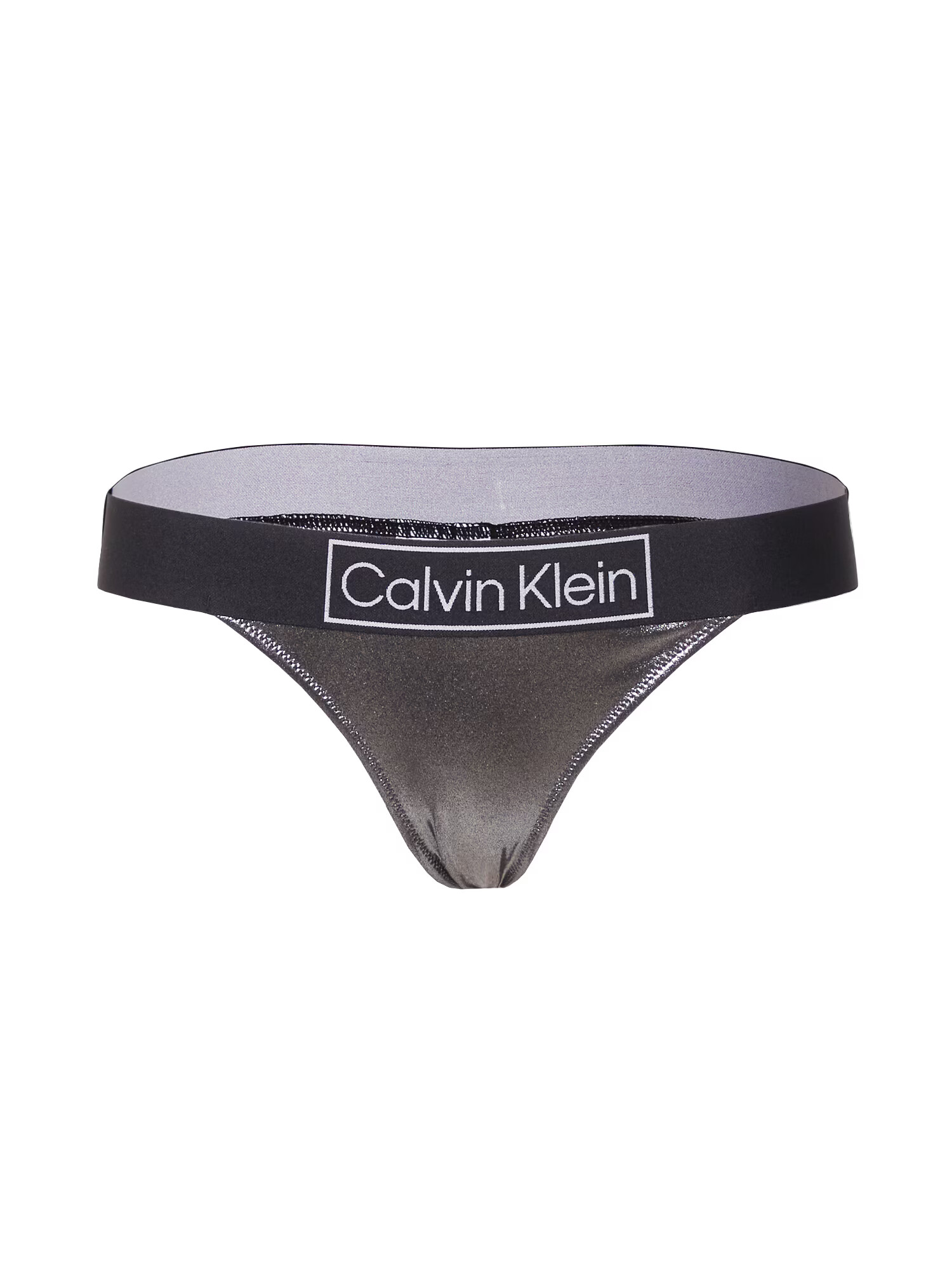 Calvin Klein Swimwear Slip costum de baie gri argintiu / negru - Pled.ro