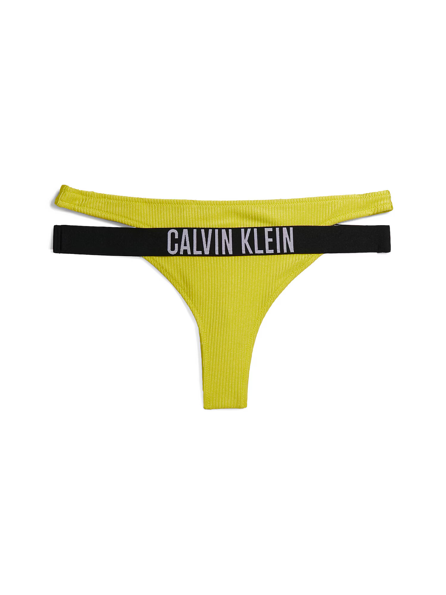 Calvin Klein Swimwear Slip costum de baie 'Intense Power' galben / negru - Pled.ro