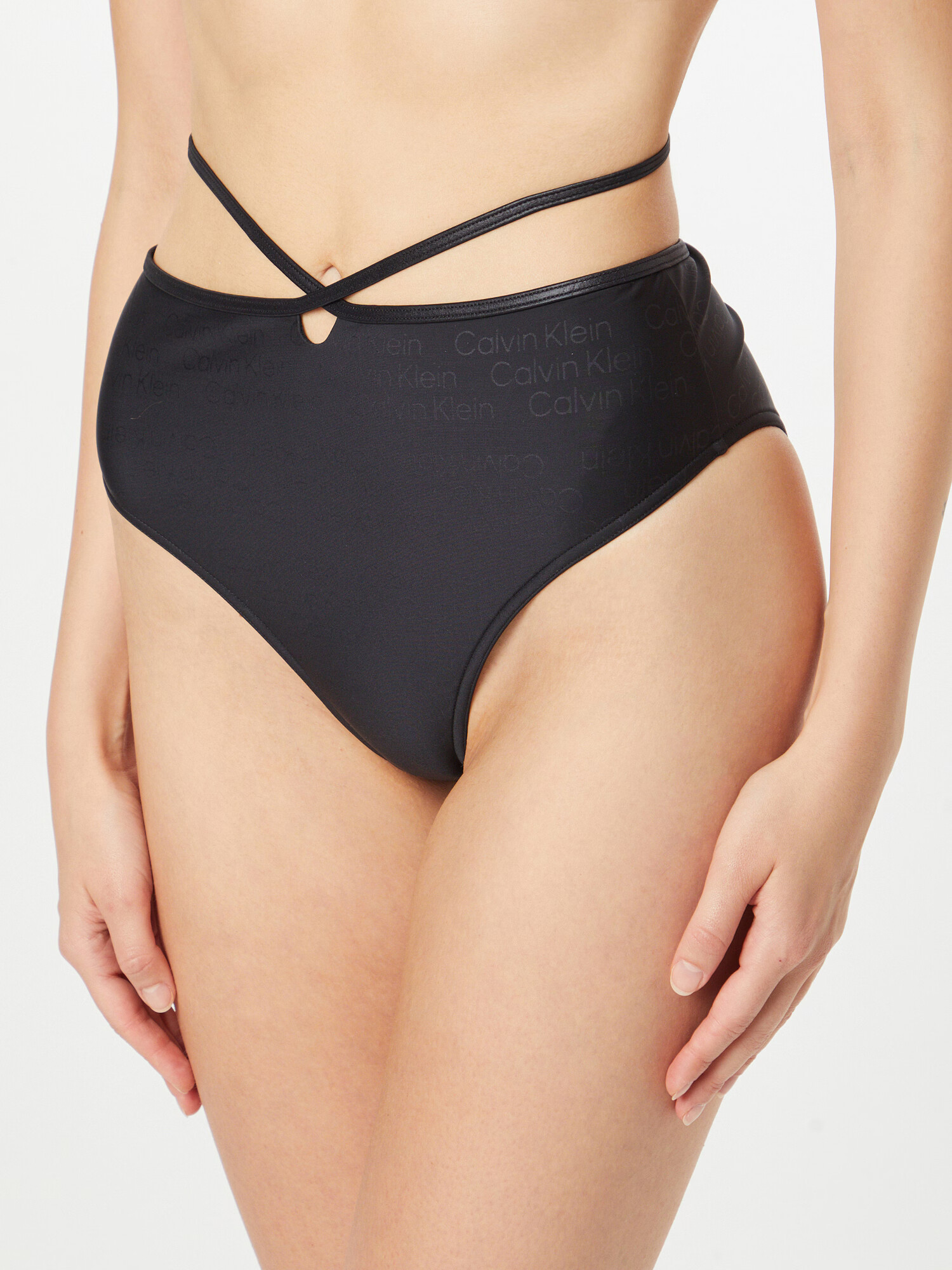 Calvin Klein Swimwear Slip costum de baie negru - Pled.ro